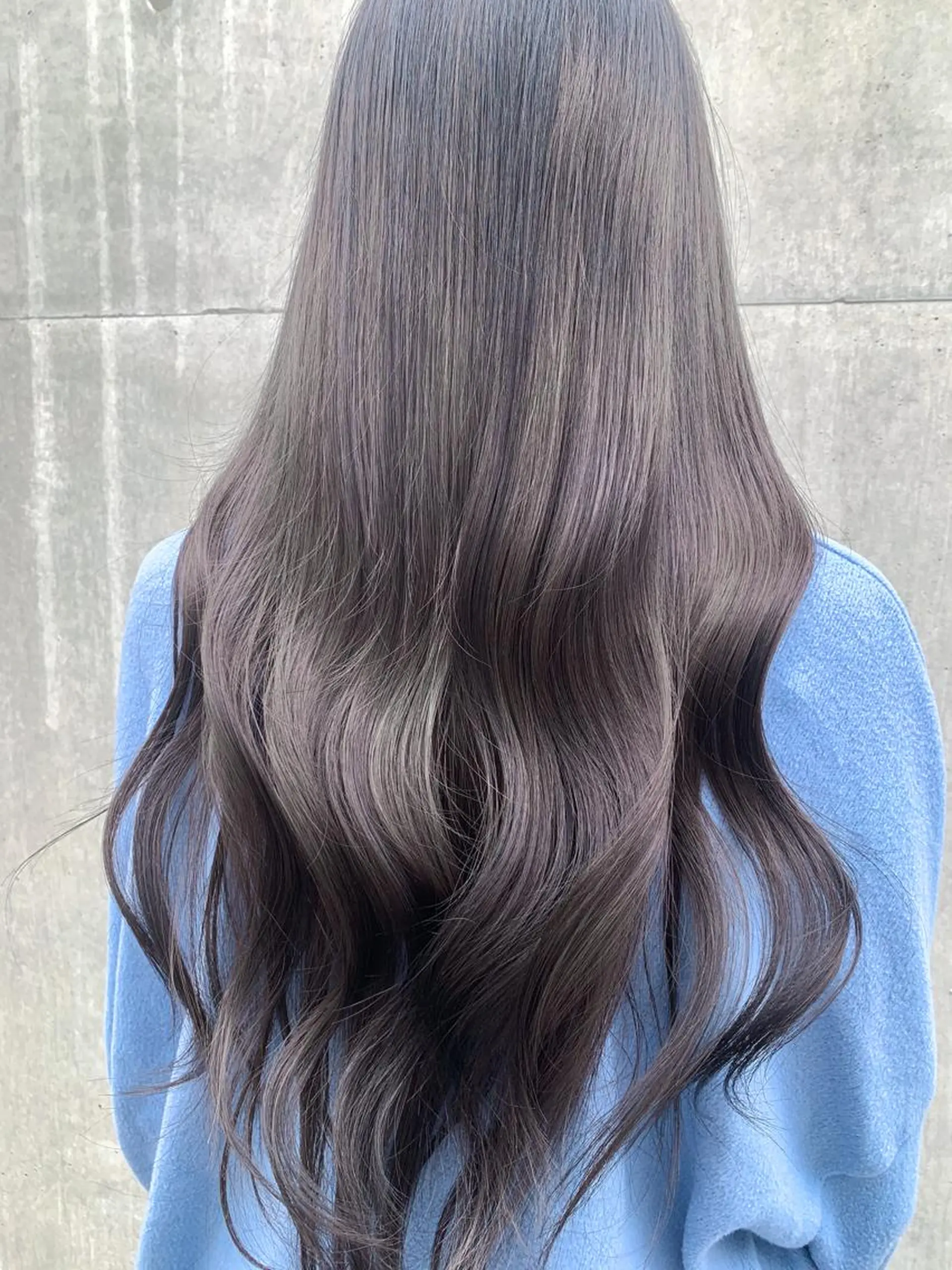 ロング カラー ヘアアレンジ ヘアカラー トリートメント yuka .のヘアスタイル