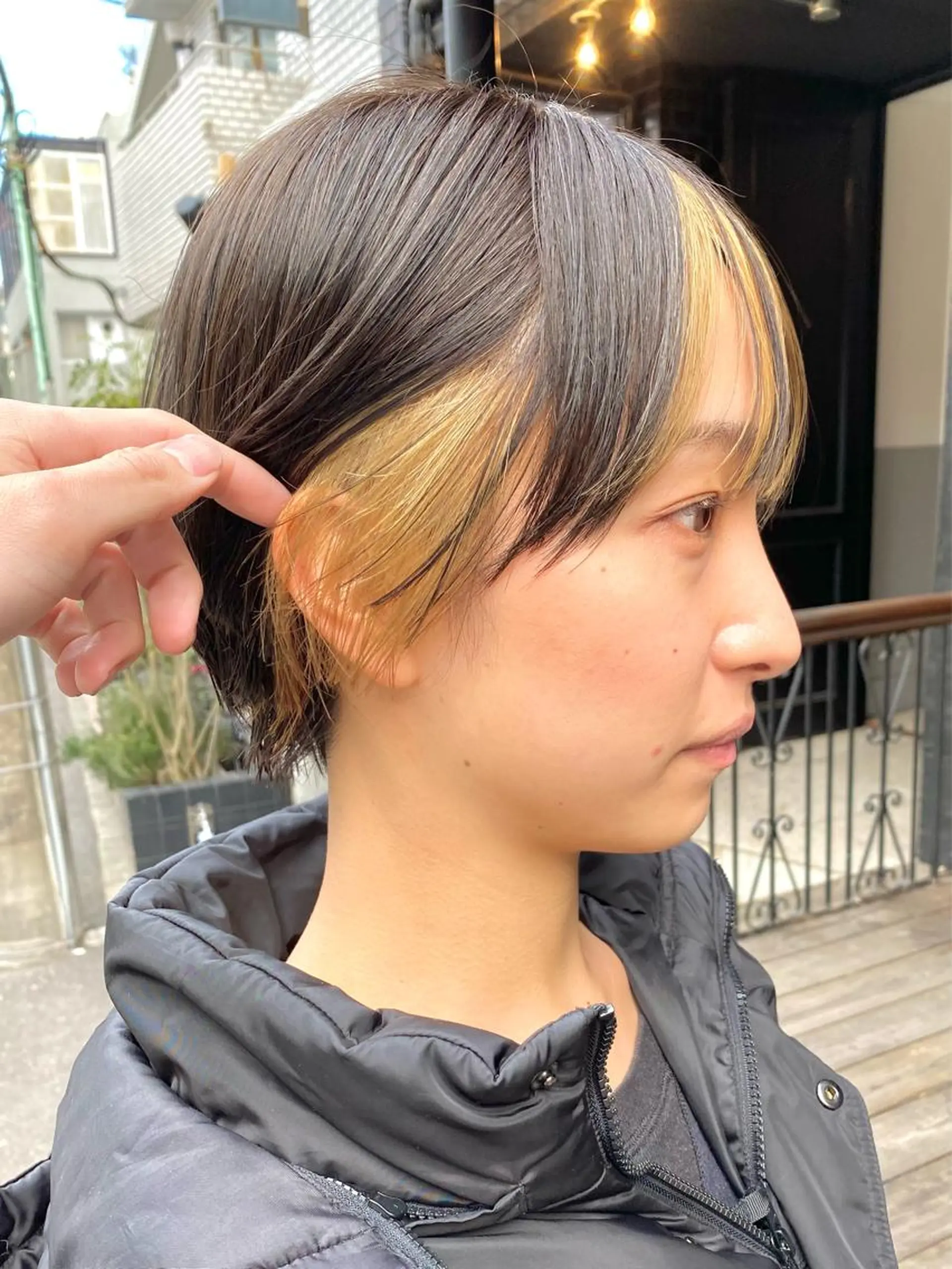 ショート カラー ヘアアレンジ 🎀暖色カラー🎀 ♡yurika♡のヘアスタイル