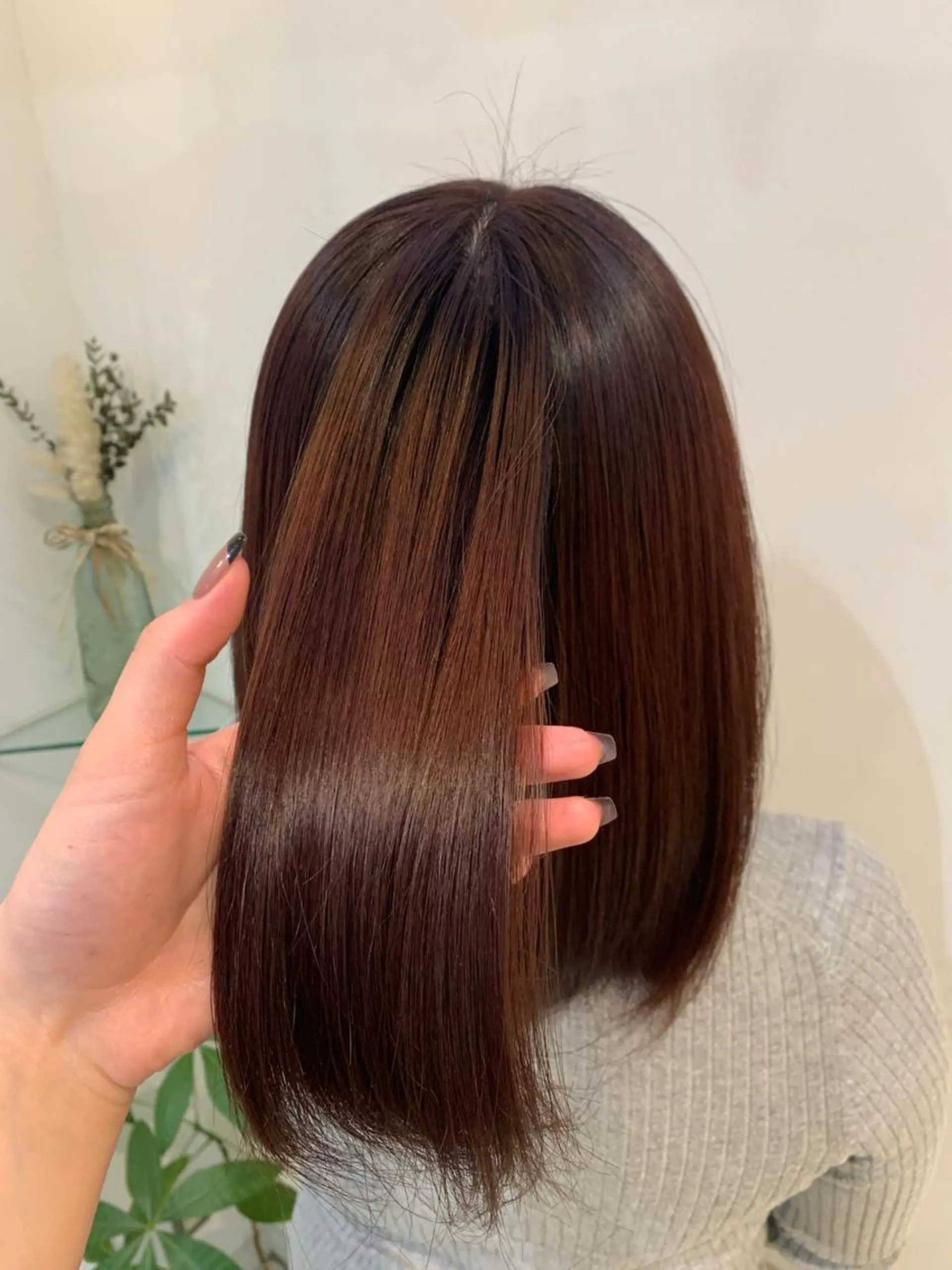 セミロング ヘアカラー トリートメント ♡艶髪/顔周り♡ Konomiのヘアスタイル