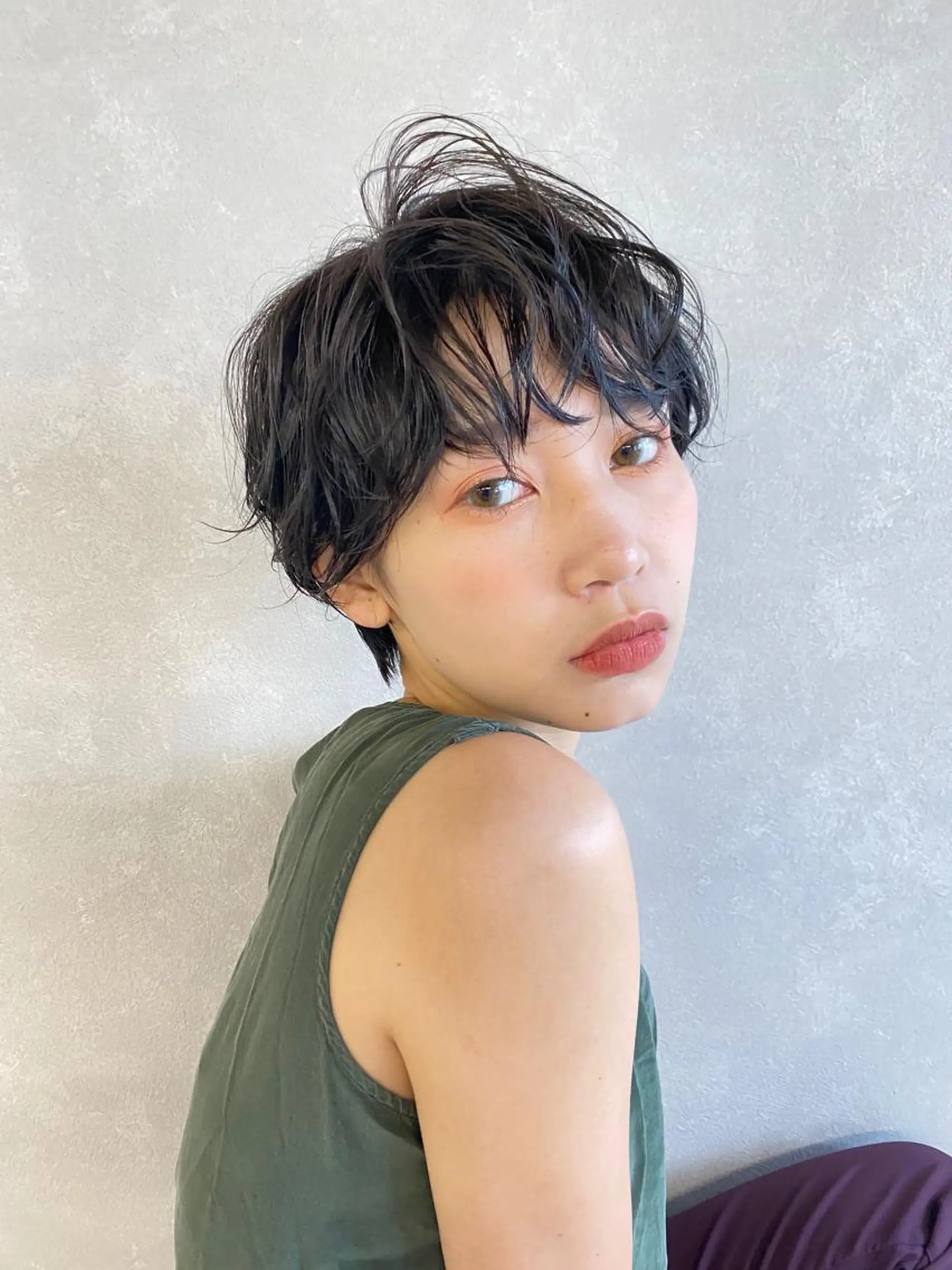 ショート カラー カット ヘアカラー トリートメント RYOMA/ 似合わせ🎧🤍のヘアスタイル