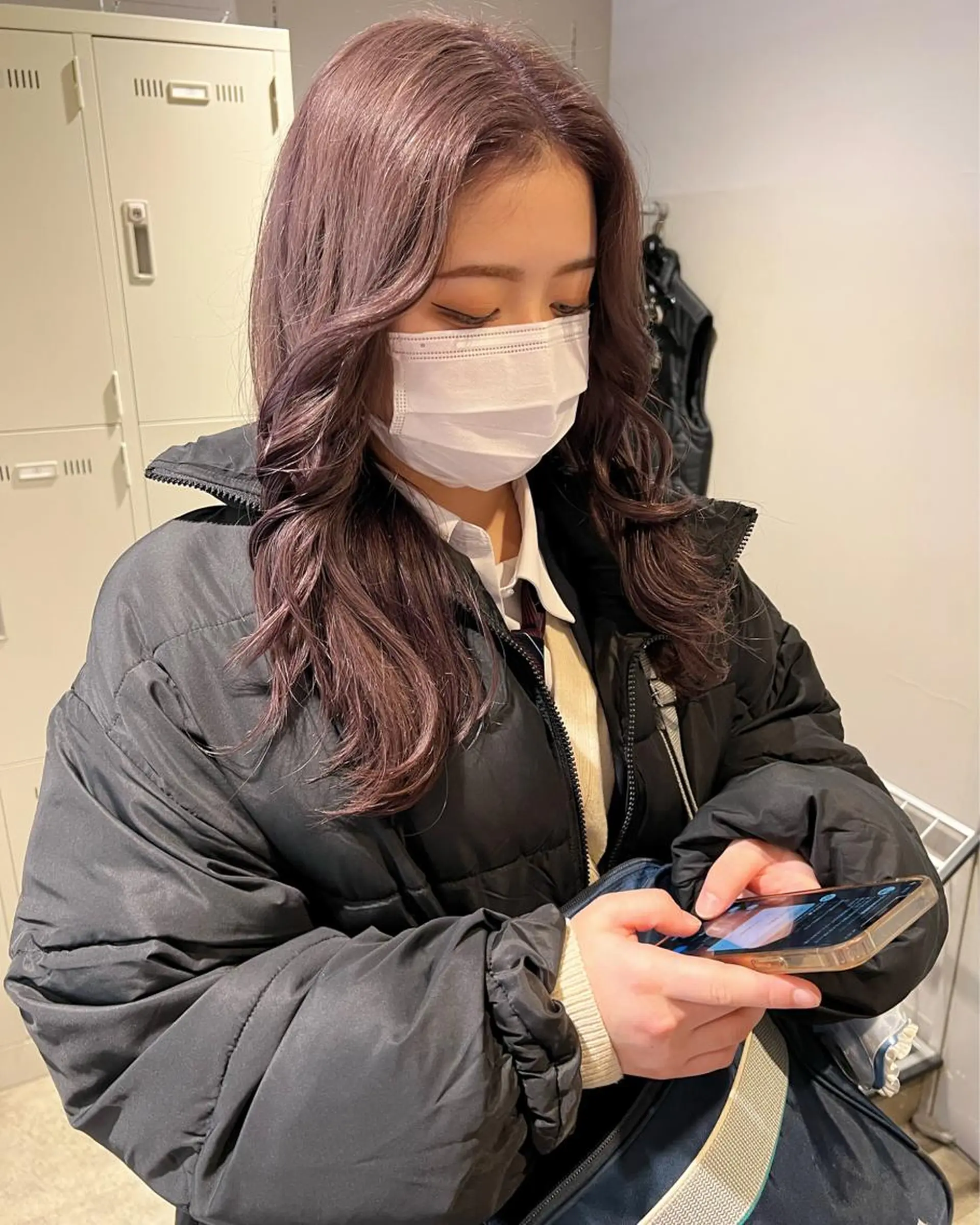 ショート カラー ヘアアレンジ 🩵 JURI🩵のヘアスタイル