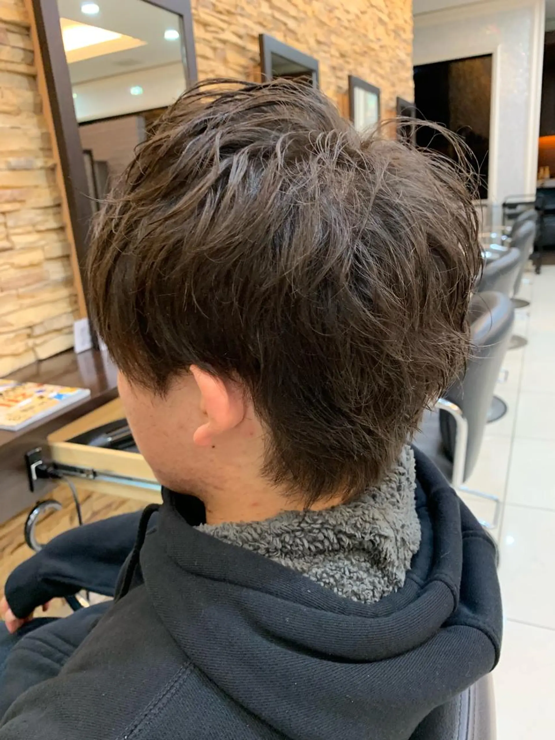 パーマ メンズ 石川直樹 似合わせカット✨のヘアスタイル