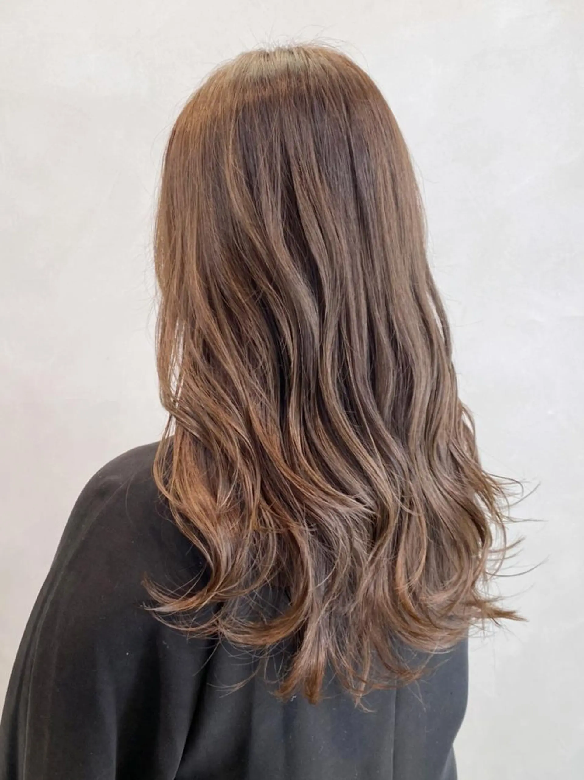 セミロング カラー ブラウンカラー チョコレートブラウン カット ヘアカラー トリートメント ITbyALBUM 八王子店のヘアスタイル