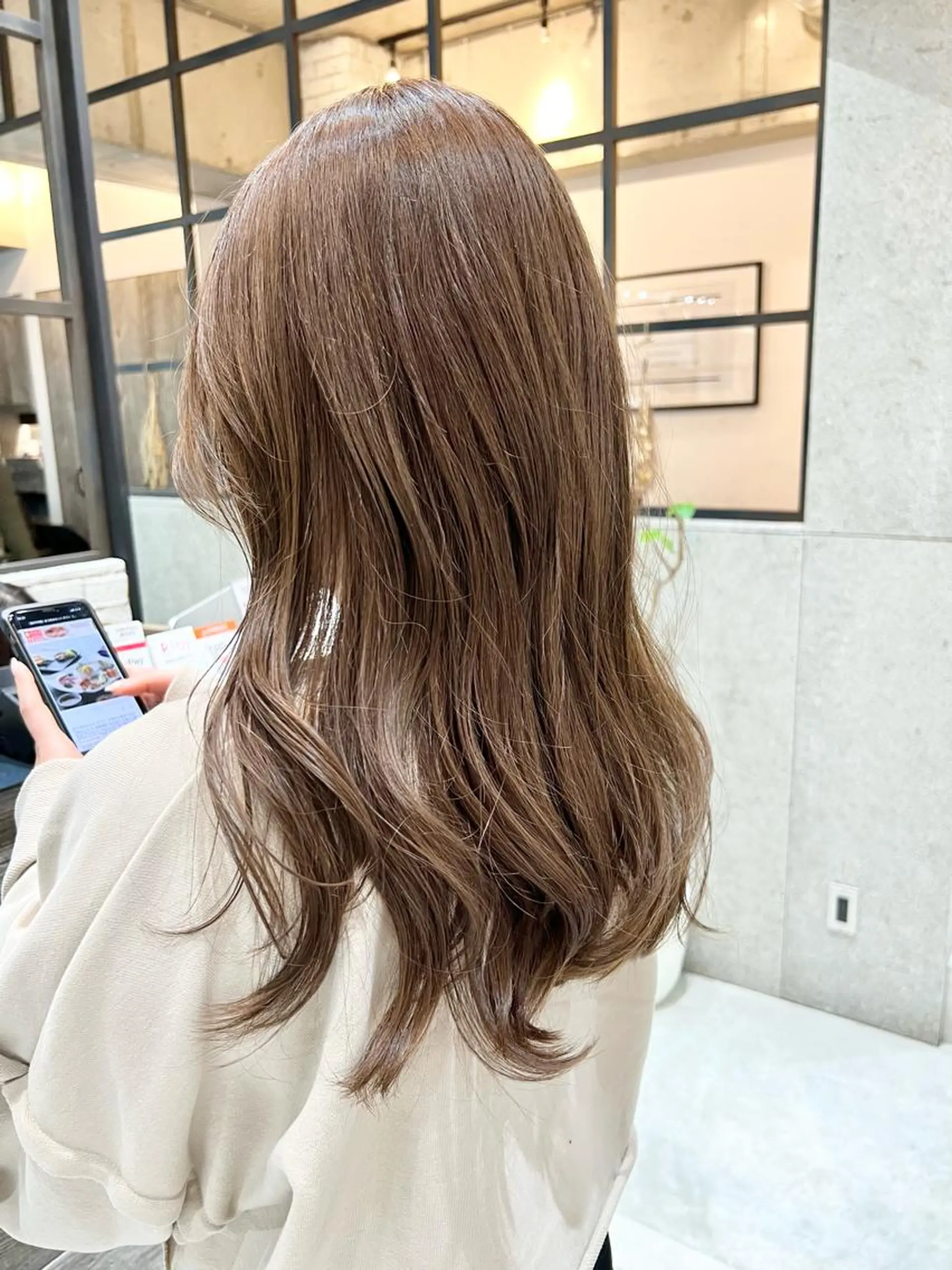 ロング カラー ベージュカラー ヘアカラー トリートメント 🌿ニュアンス/髪質 改善🌿Fukudaのヘアスタイル