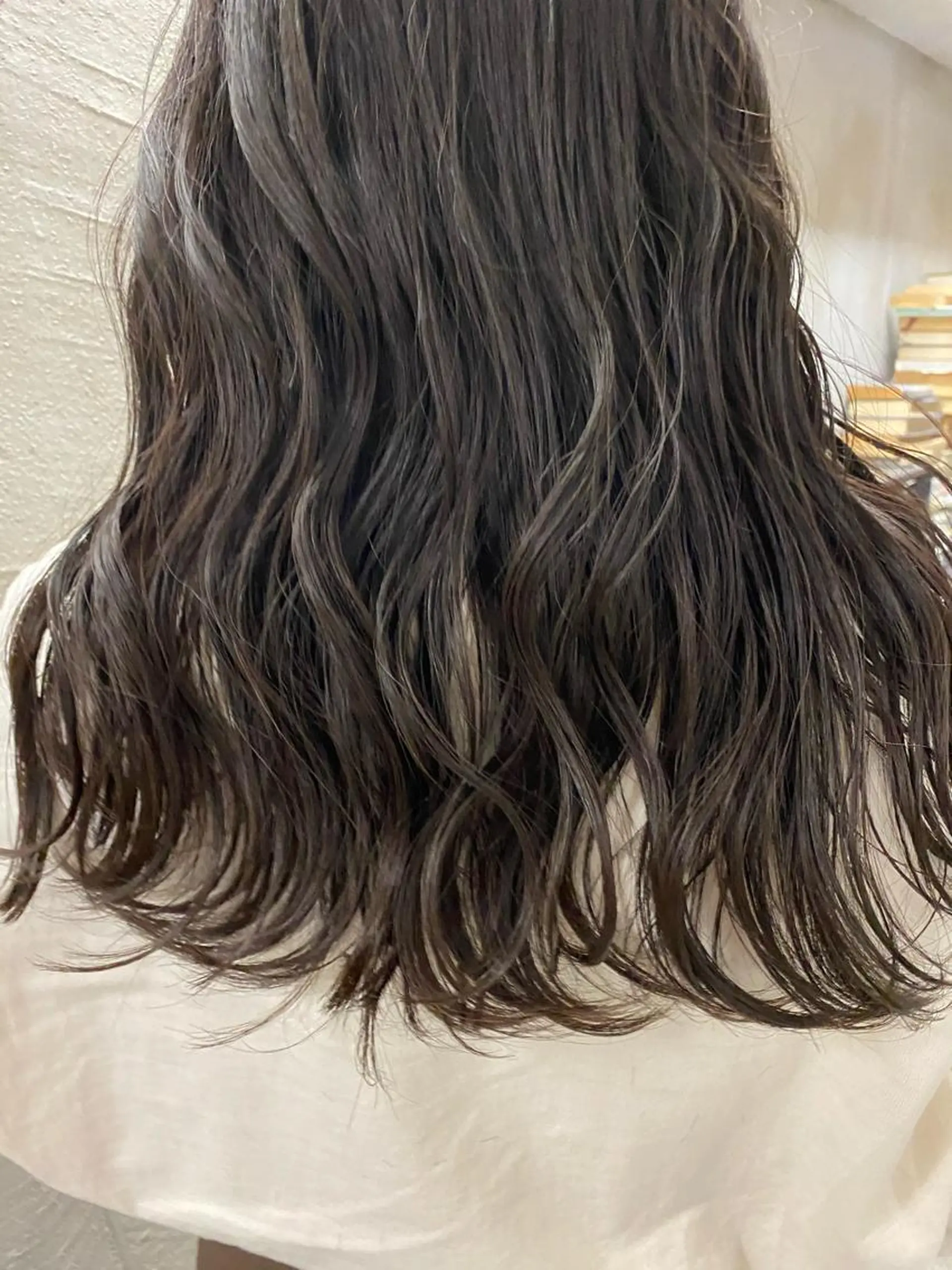 ロング カラー パーマ ヘアアレンジ トリートメント お任せヘア☘️☘️ 及川渚のヘアスタイル