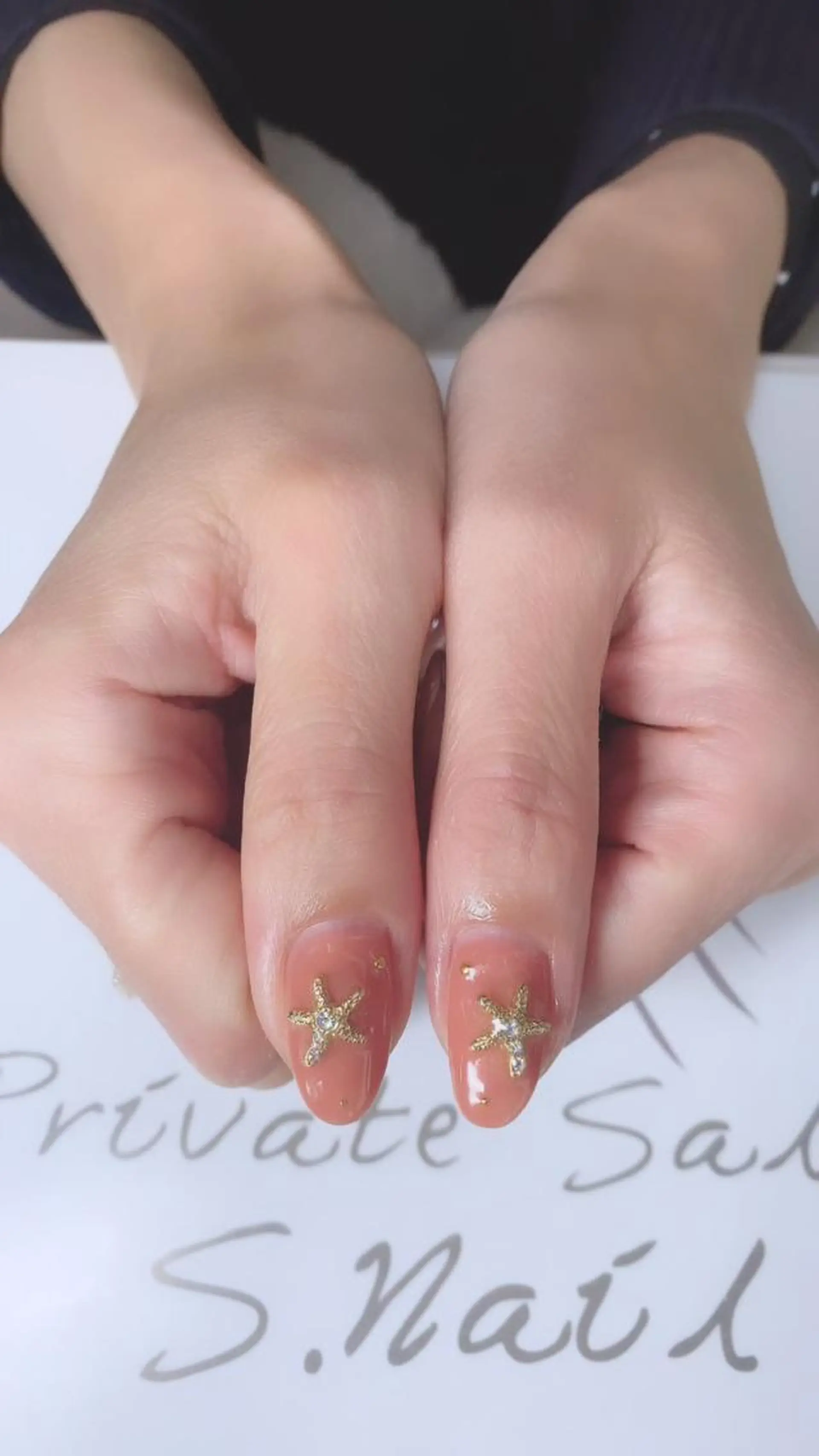 ネイル 西大分S.Nail 𓏲⋆🪸.⋆⸜🫧のネイルデザイン