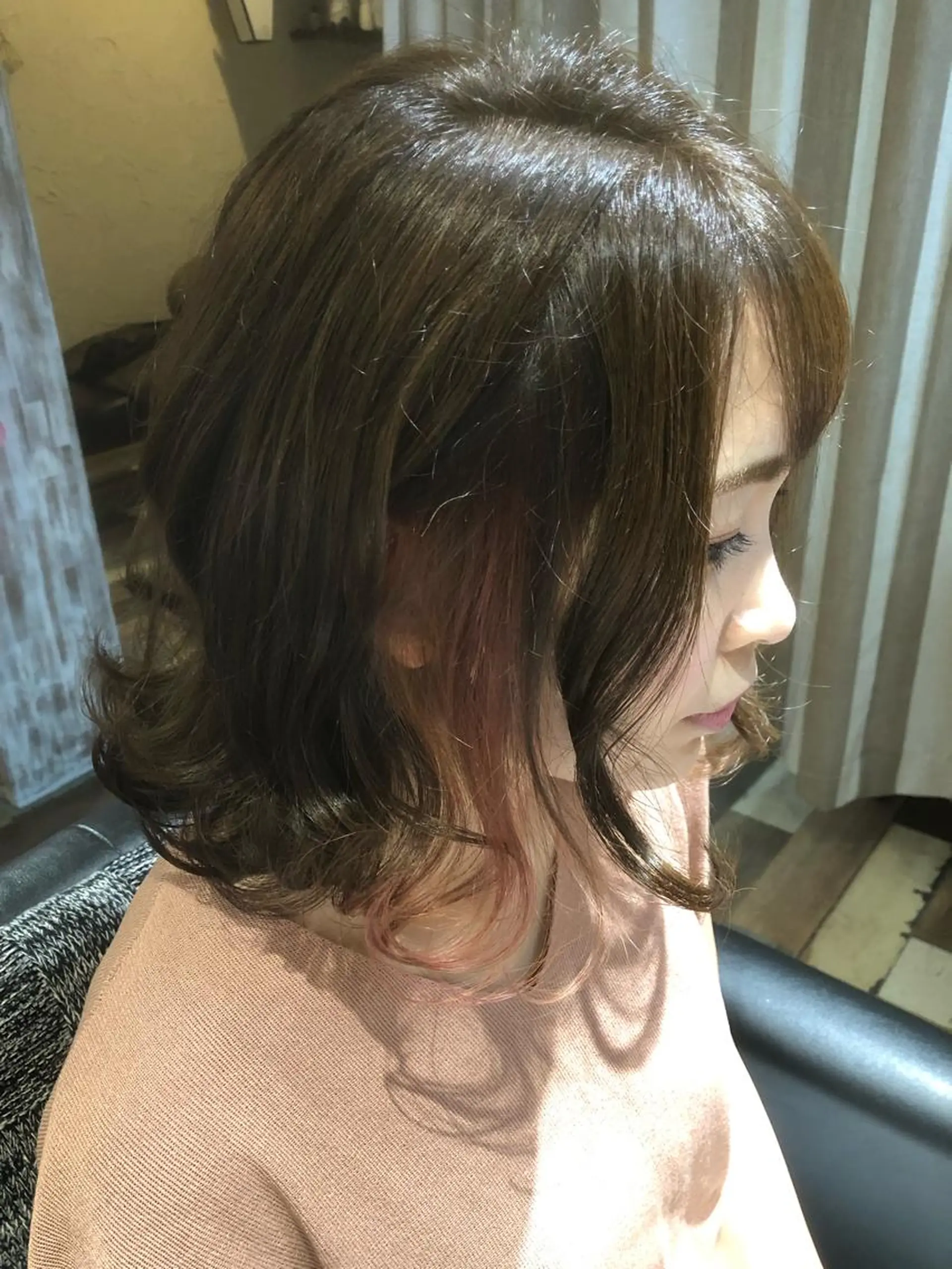 ショート カラー ヘアカラー トリートメント 🌈２０年目突入🎉 山口のヘアスタイル