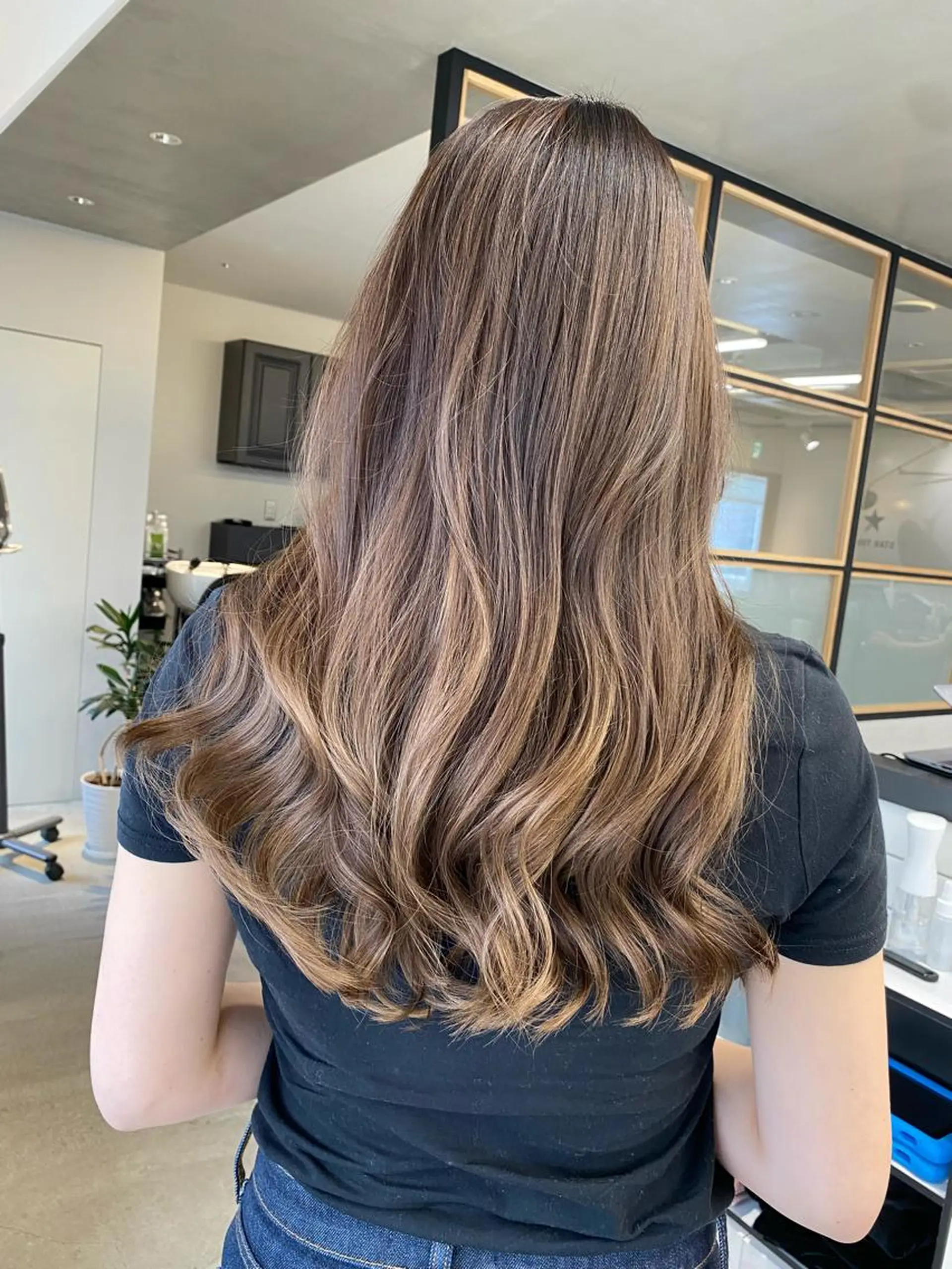 ロング カラー ✨大人韓国レイヤー ✨吉原 潤✨のヘアスタイル