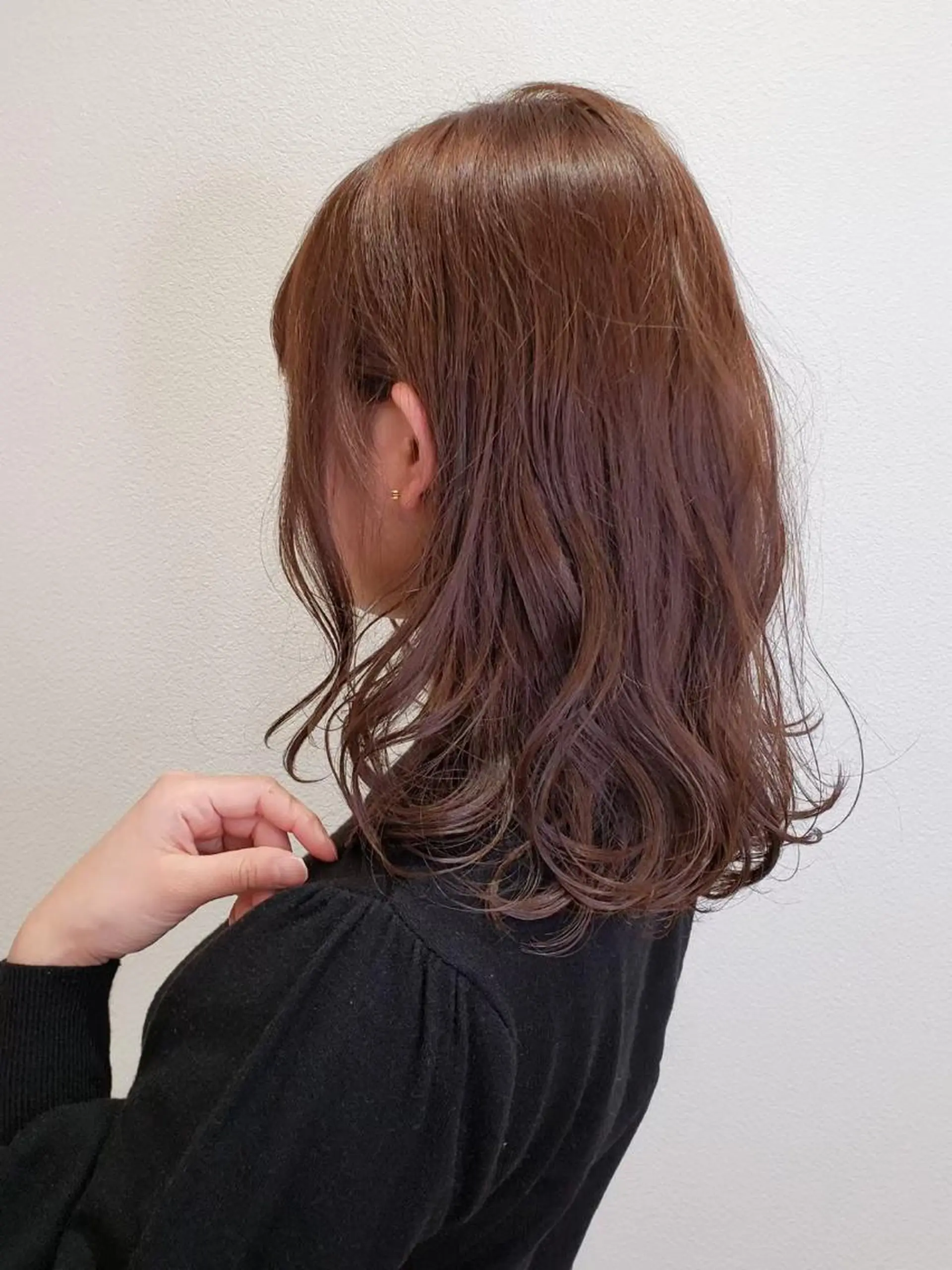 ミディアム 大谷 優馬のヘアスタイル