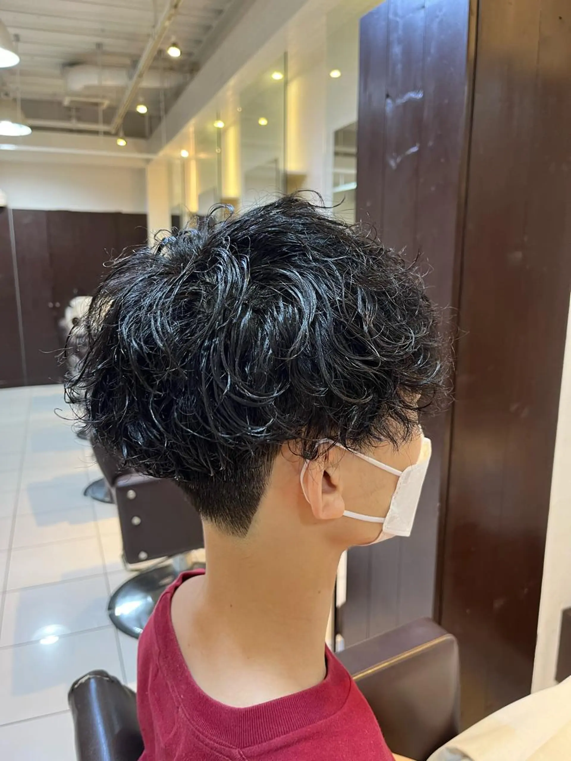 パーマ メンズ カット パーマ カ レラのヘアスタイル