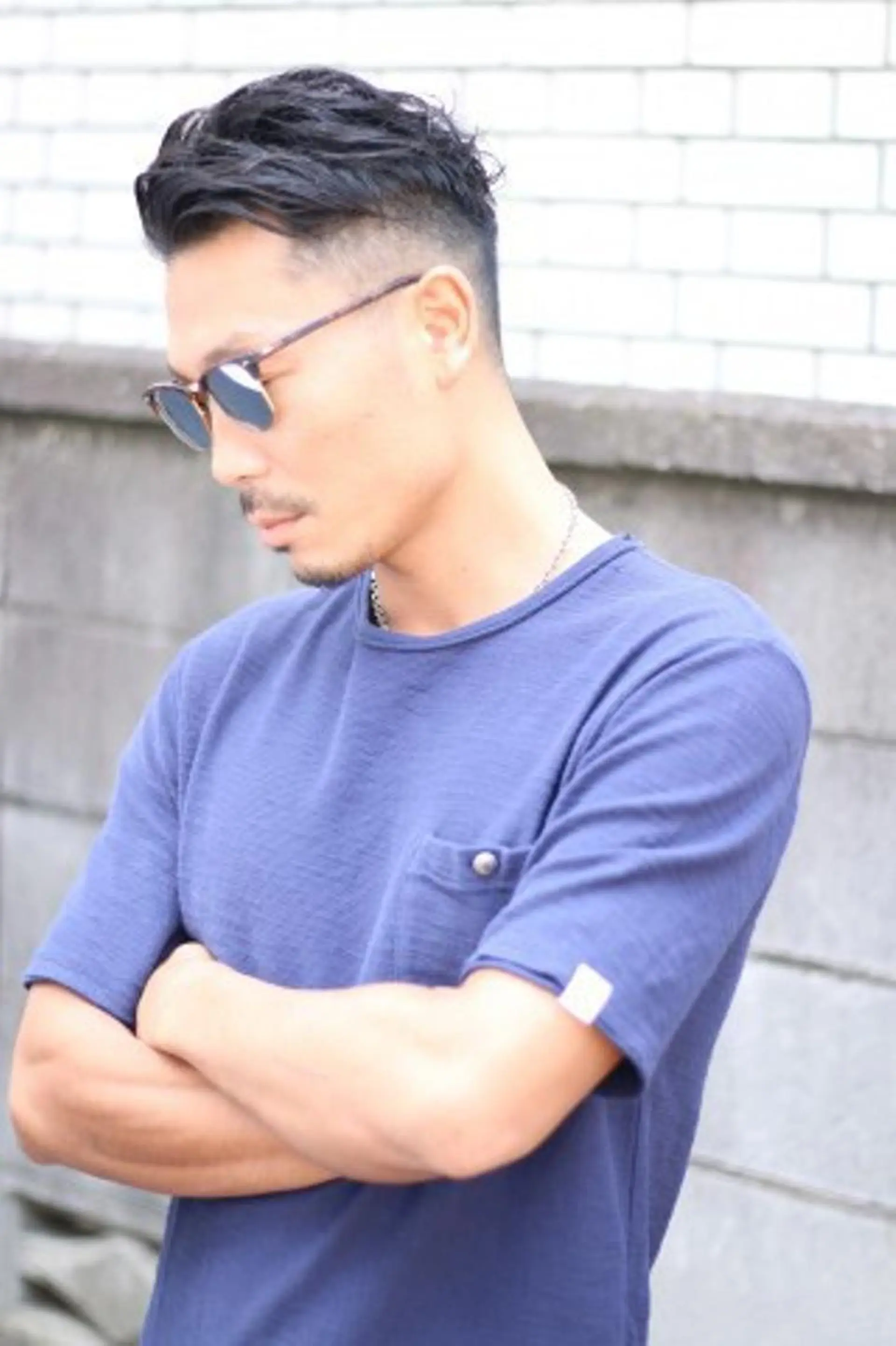 メンズ カット ヘッドスパ 速水 幾実のヘアスタイル