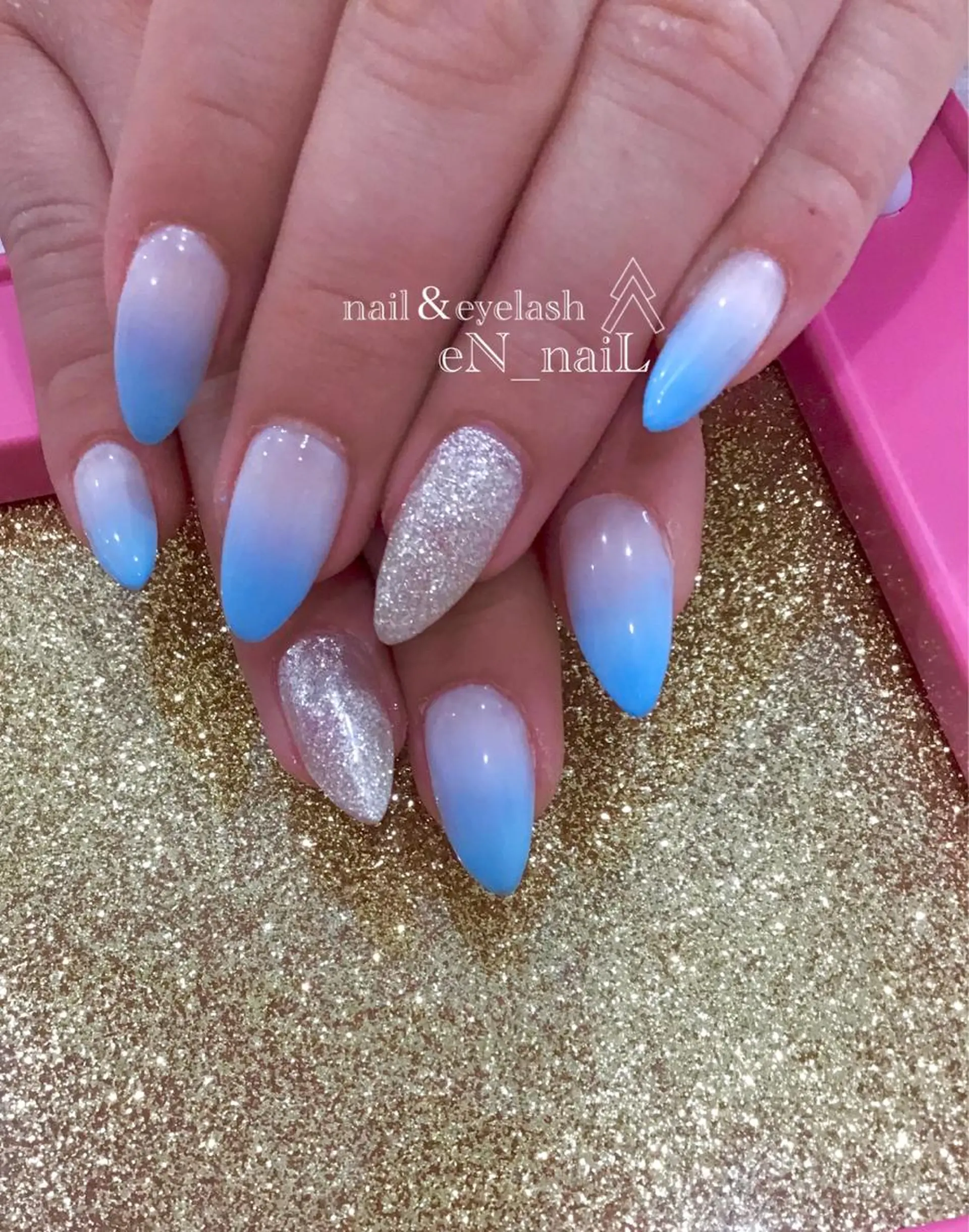 セミロング ネイル EN_NAIL 野中本店Ayakaのネイルデザイン