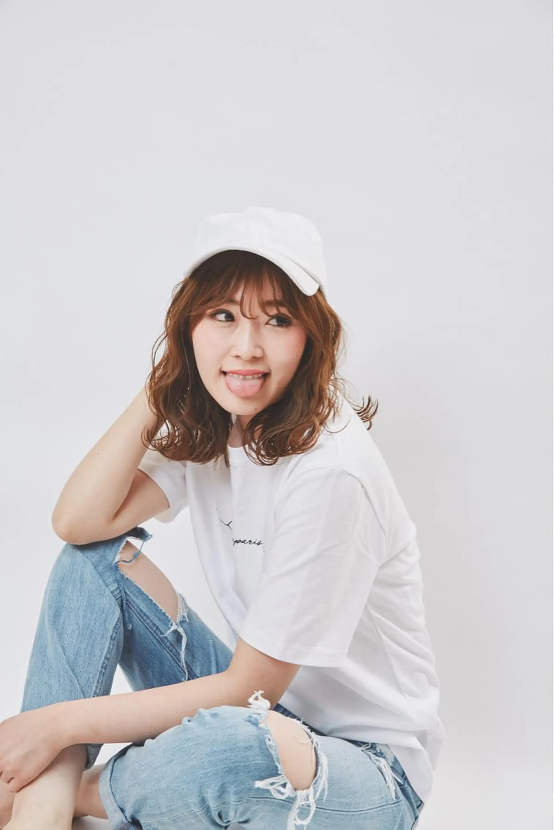 ミディアム カラー パーマ ヘアアレンジ メンズ キッズ ネイル マツエク・マツパ アティリー 西梅田のヘアスタイル