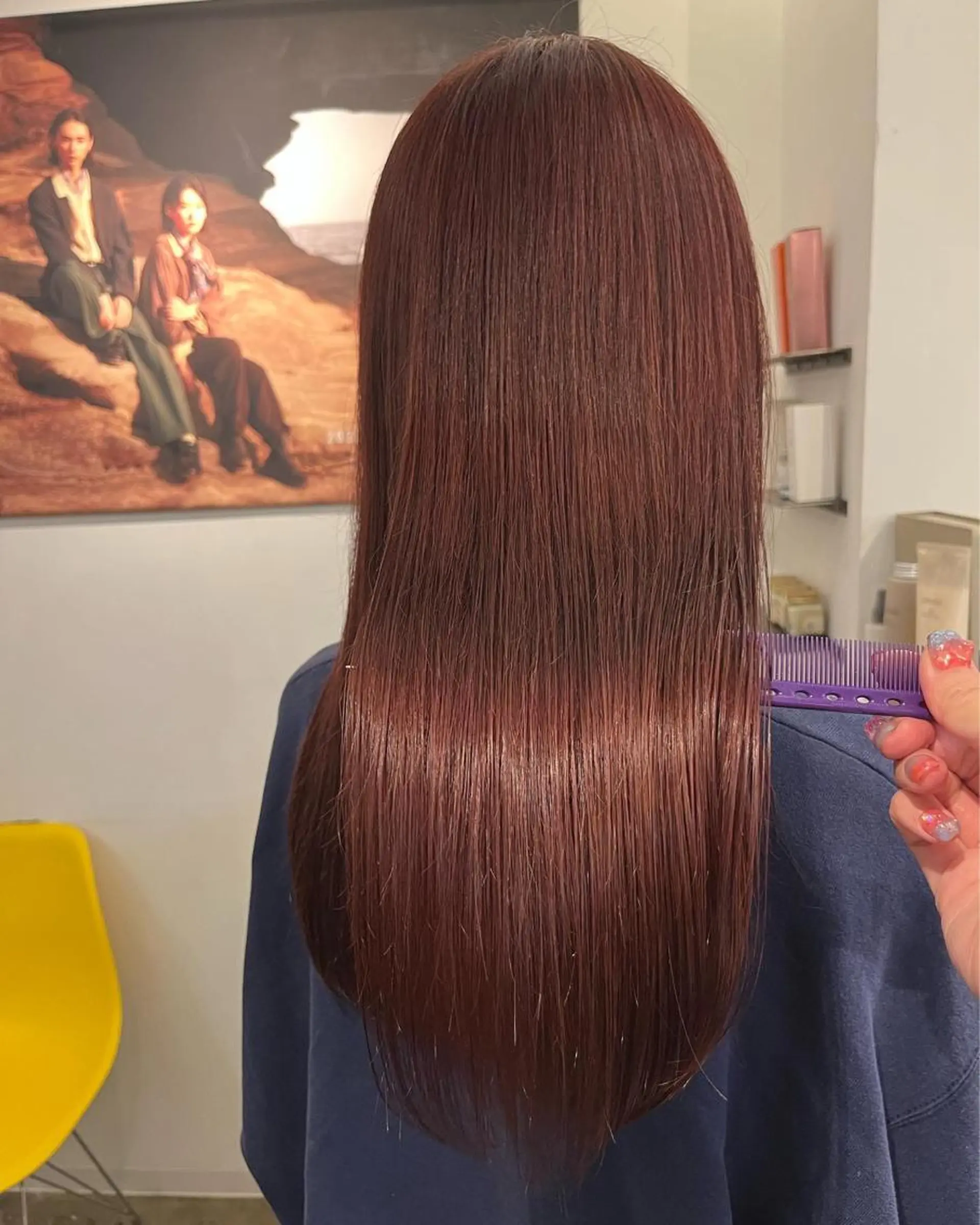 ロング カラー カット ヘアカラー トリートメント 🌛ダブルカラー 🌜SAYAKAのヘアスタイル