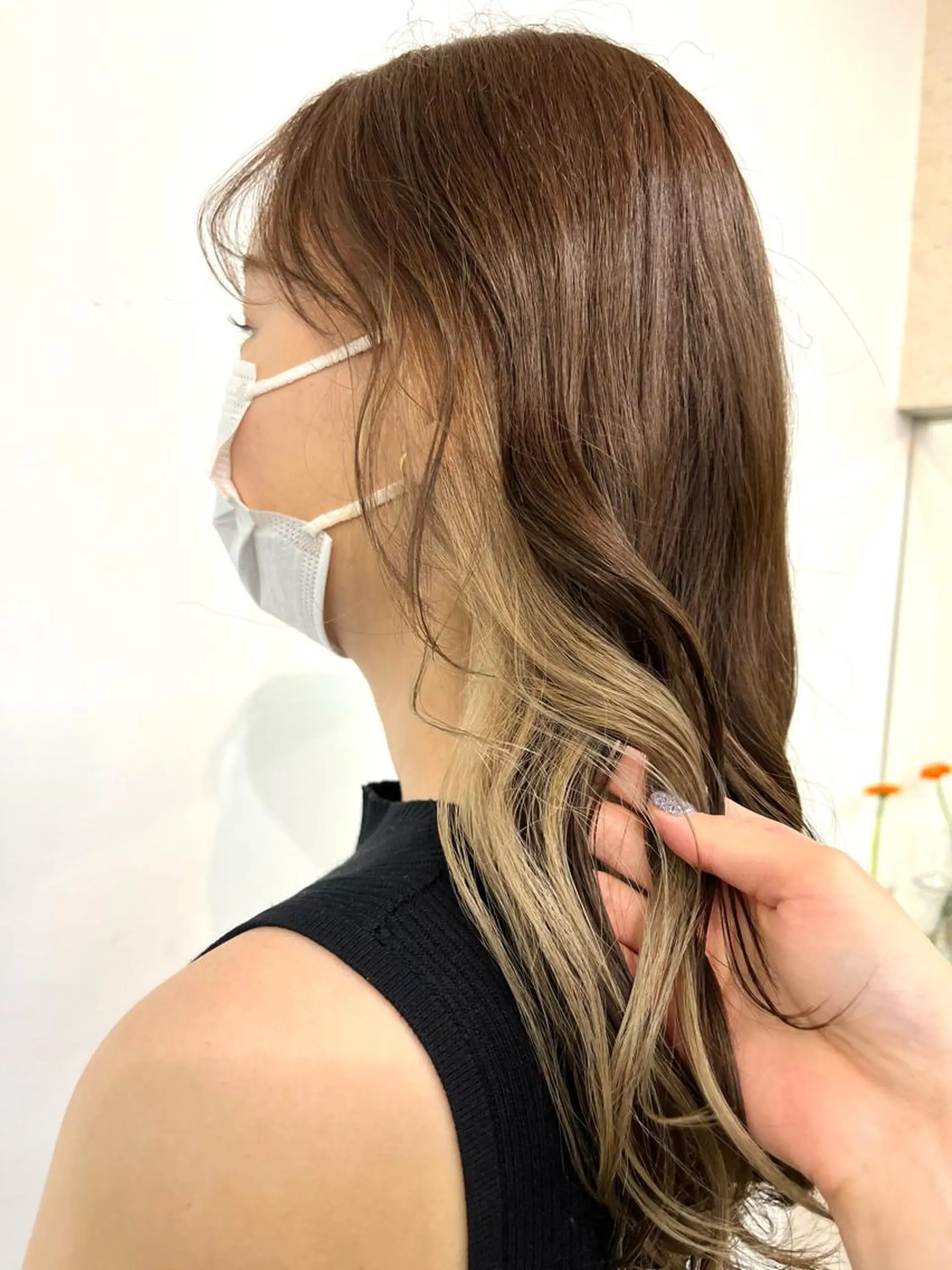 ロング カラー ichiyo所属・i sのヘアスタイル