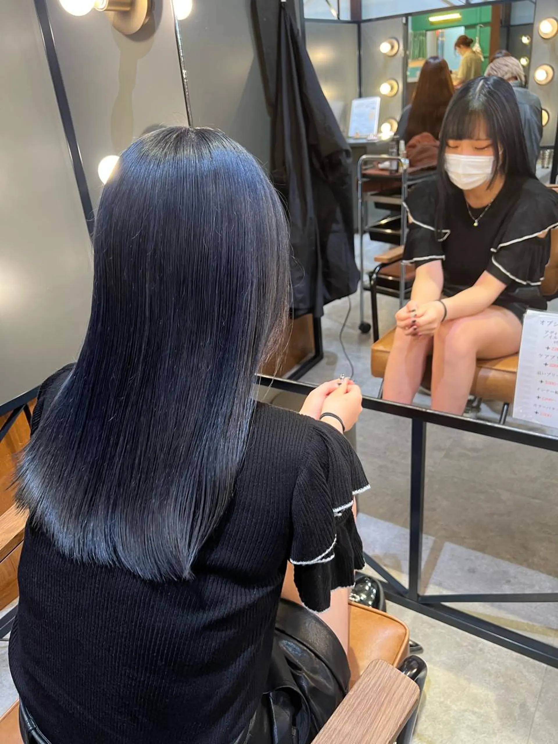 ロング カラー 髪質改善ストレート Kantaのヘアスタイル