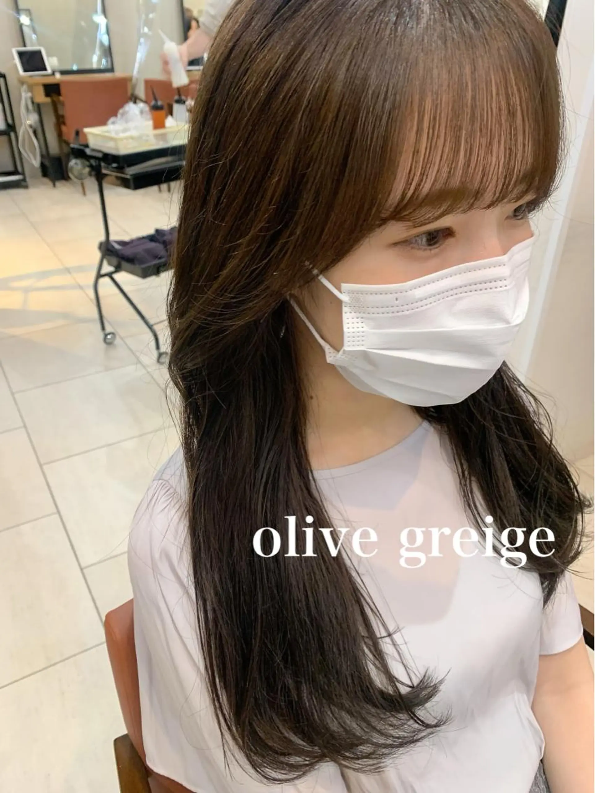 セミロング カラー 🌱小顔ヘア/ボブ ミディアム/双葉🌱のヘアスタイル