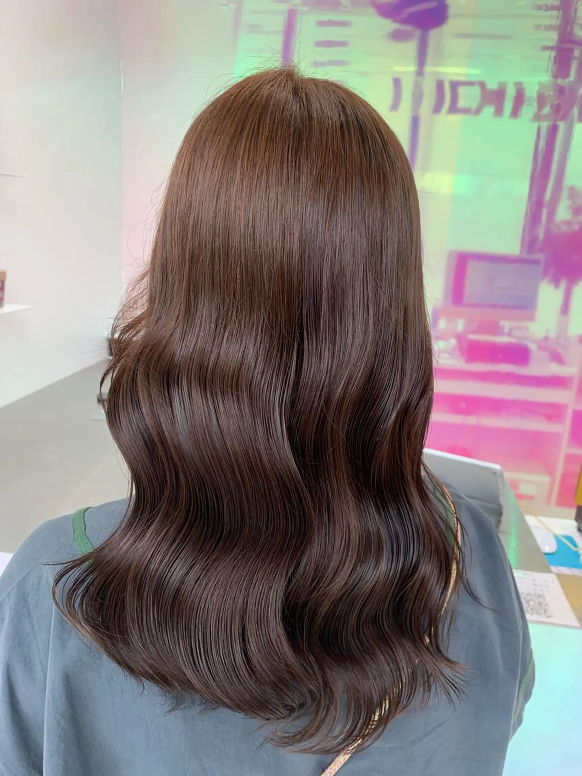 セミロング カラー ヘアカラー トリートメント ヘッドスパ ヘアセット 🎨ブリーチ職人 店長Takaya🎨のヘアスタイル