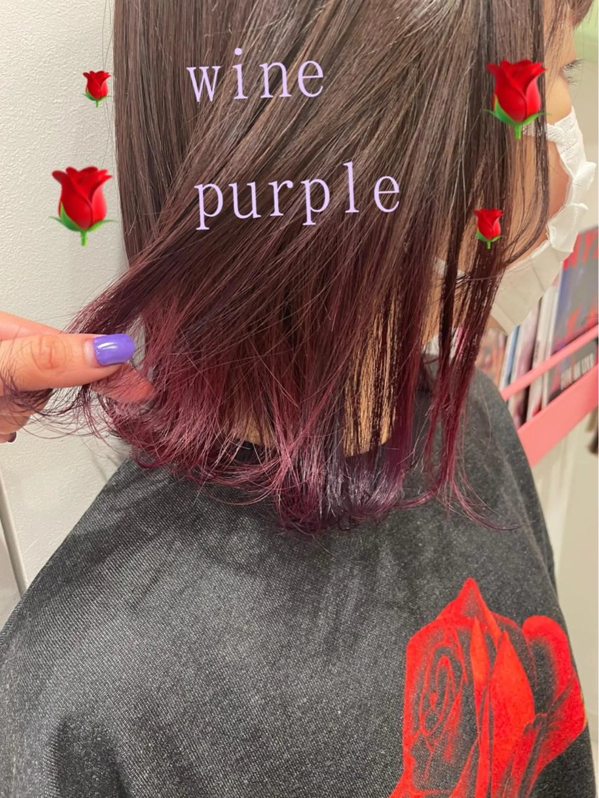 ミディアム カラー ダブルカラー グラデーションカラー ハイライトカラー インナーカラー ハイライト ヘアカラー トリートメント 新宿駅近♡個室 ♡関口三都季🌜のヘアスタイル