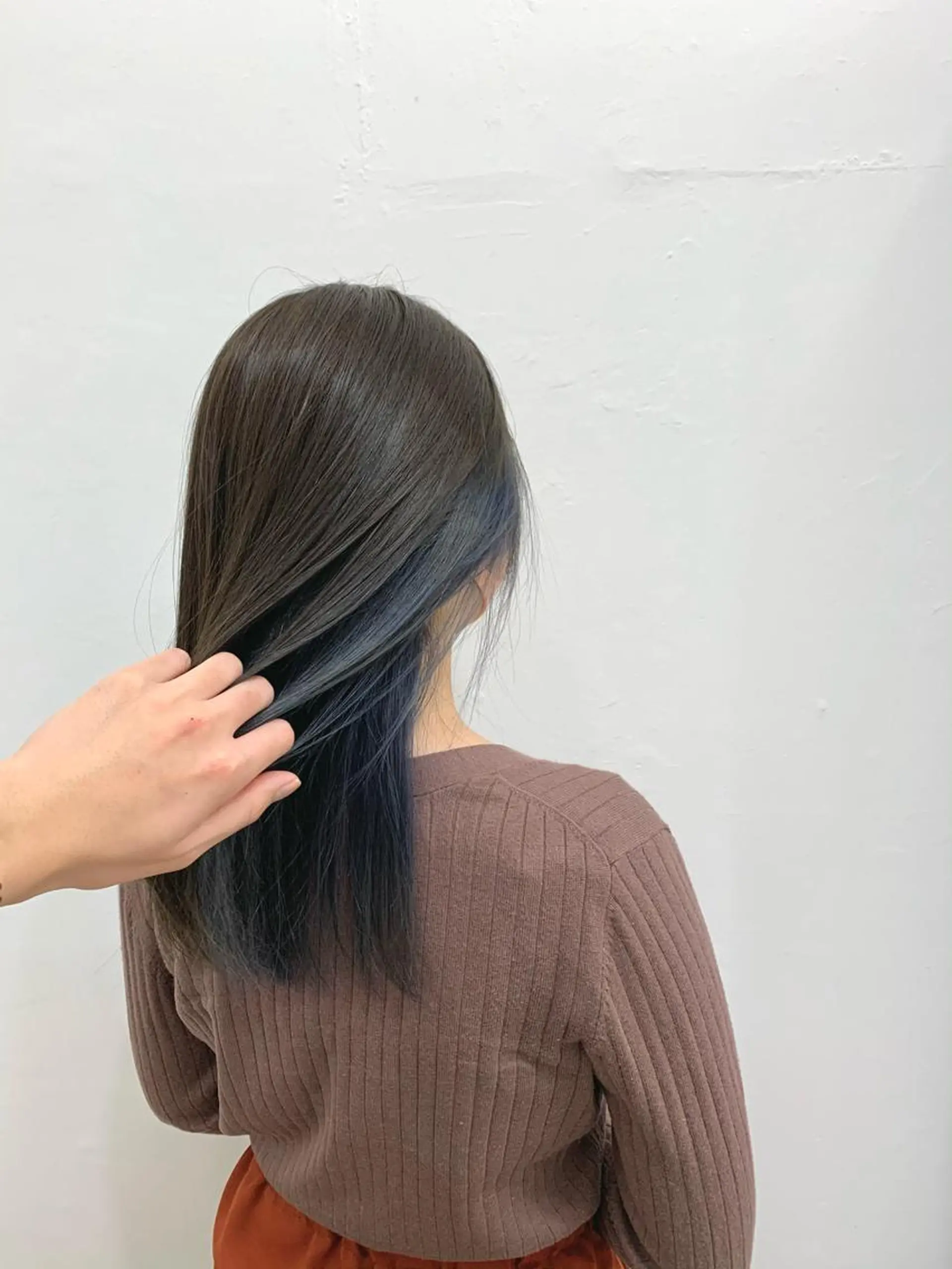 ロング カラー ブルーカラー 相武台ショート特化 💐川崎希💐のヘアスタイル