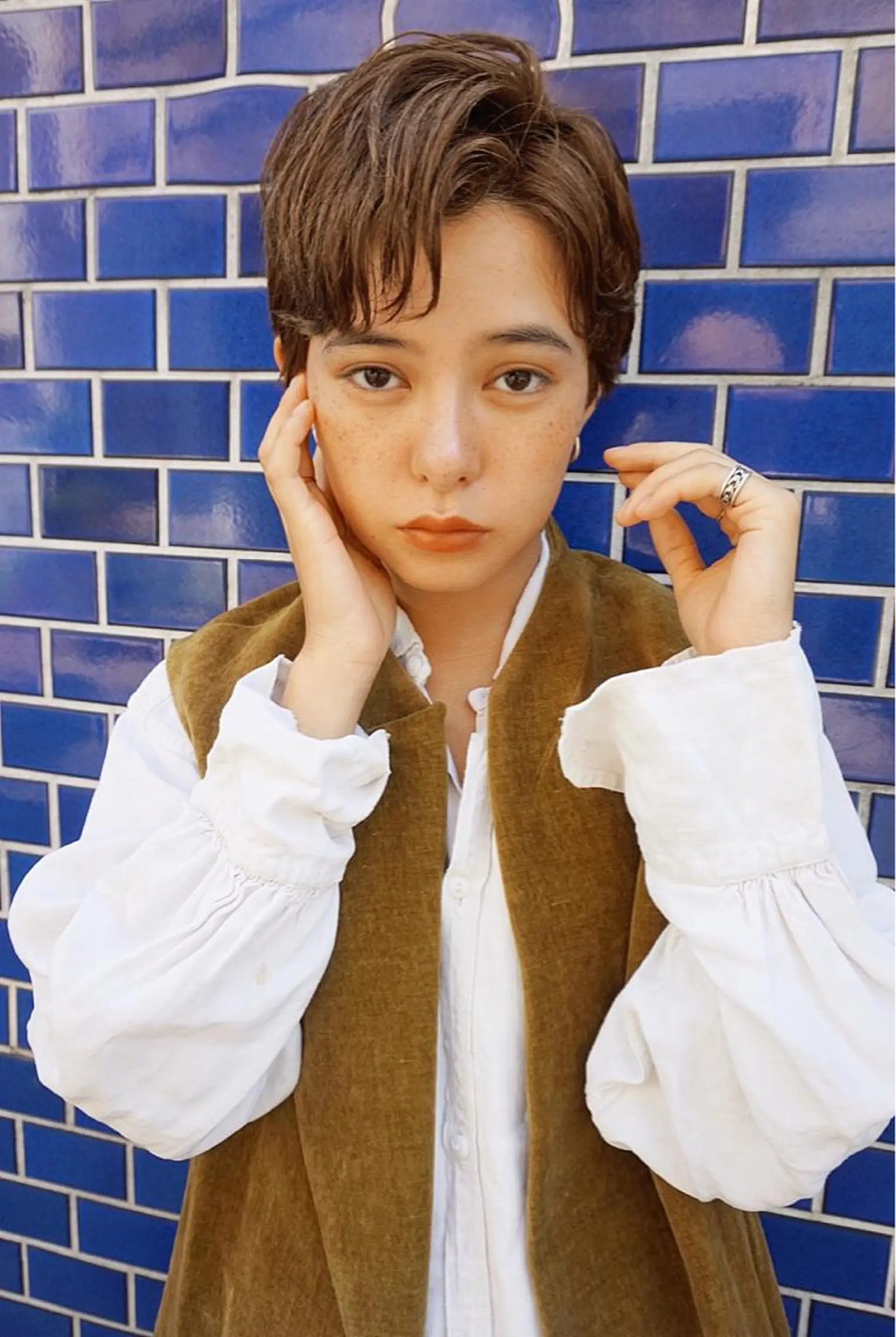 ショート カラー ハンサムショート ショートヘア 縮毛矯正 トリートメント コジマ ダイスケのヘアスタイル