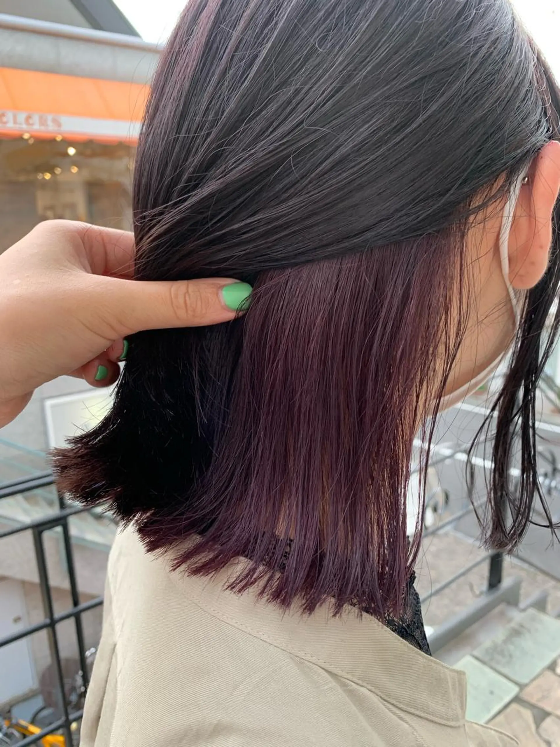 ショート カラー 平 ちひろのヘアスタイル