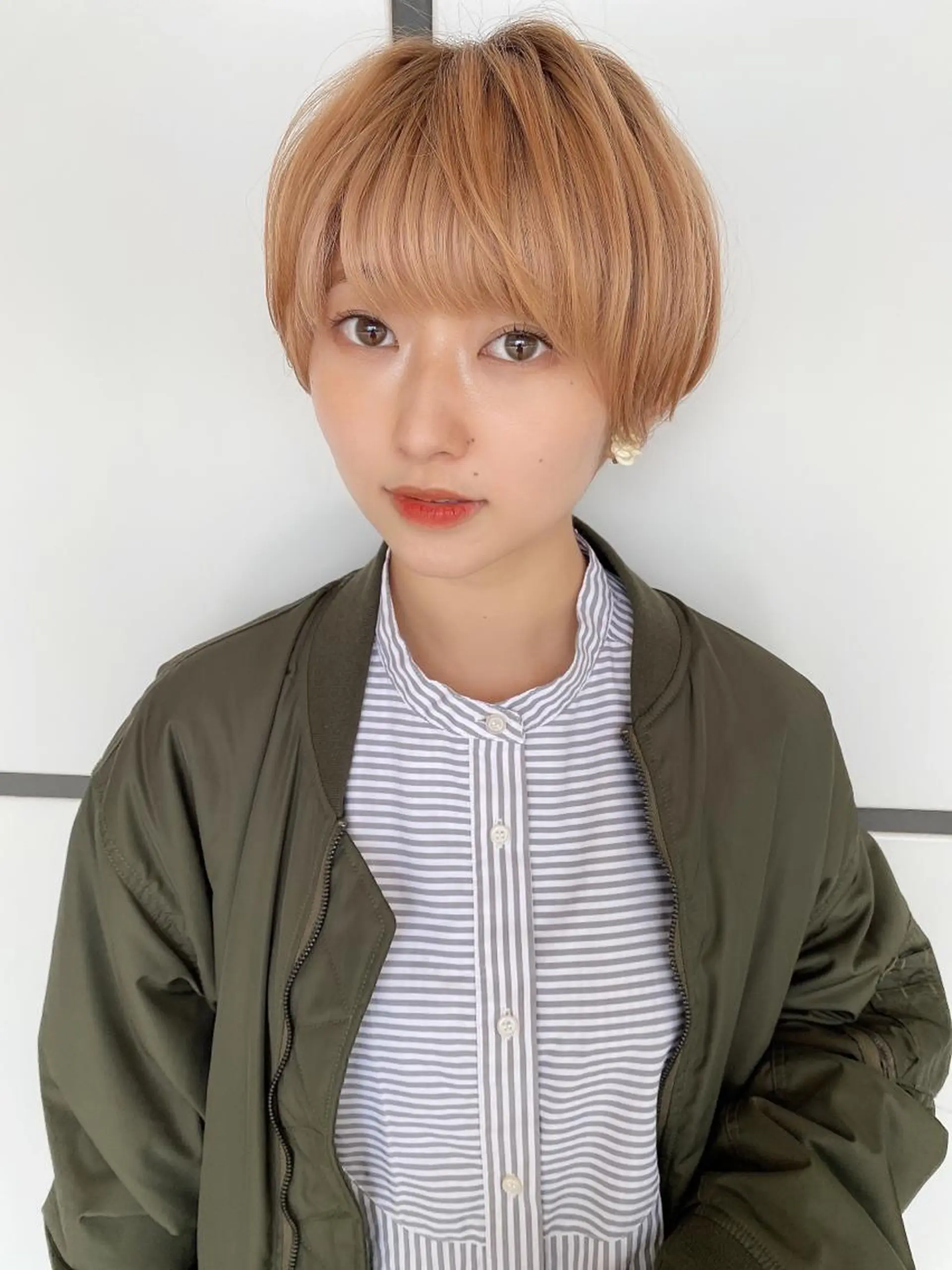 ショート カラー 女性が憧れる ショート/角田愛和のヘアスタイル