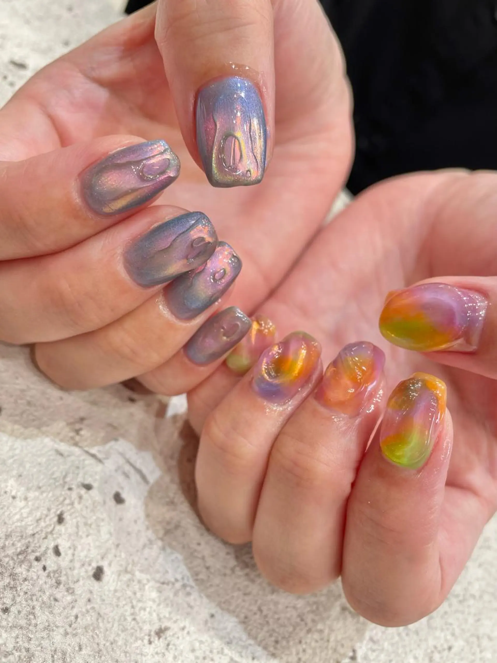 ネイル ハンドネイル Ash関内ネイリスト 荒木のネイルデザイン