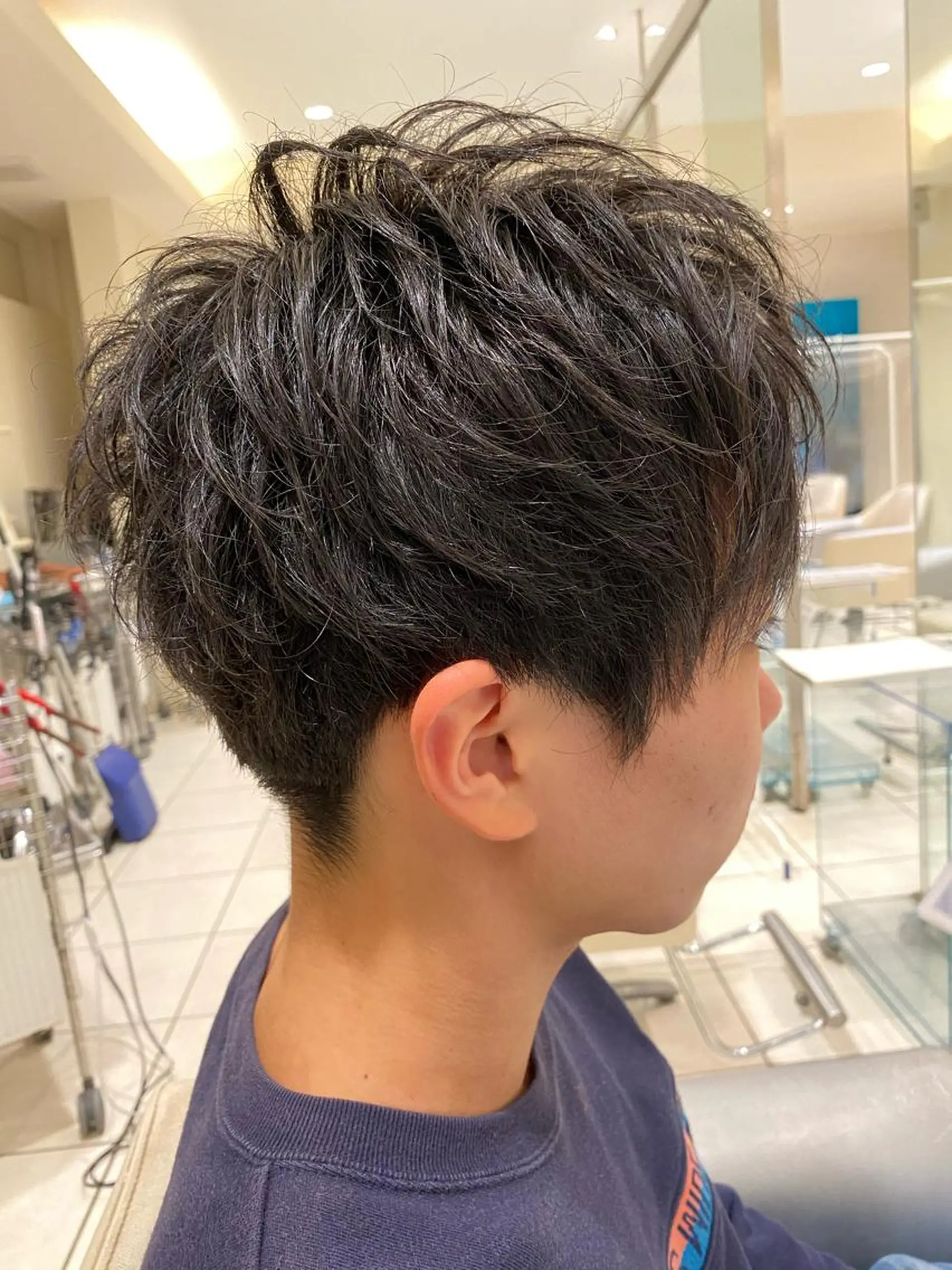 メンズ メンズパーマ 副店長ユウタのヘアスタイル