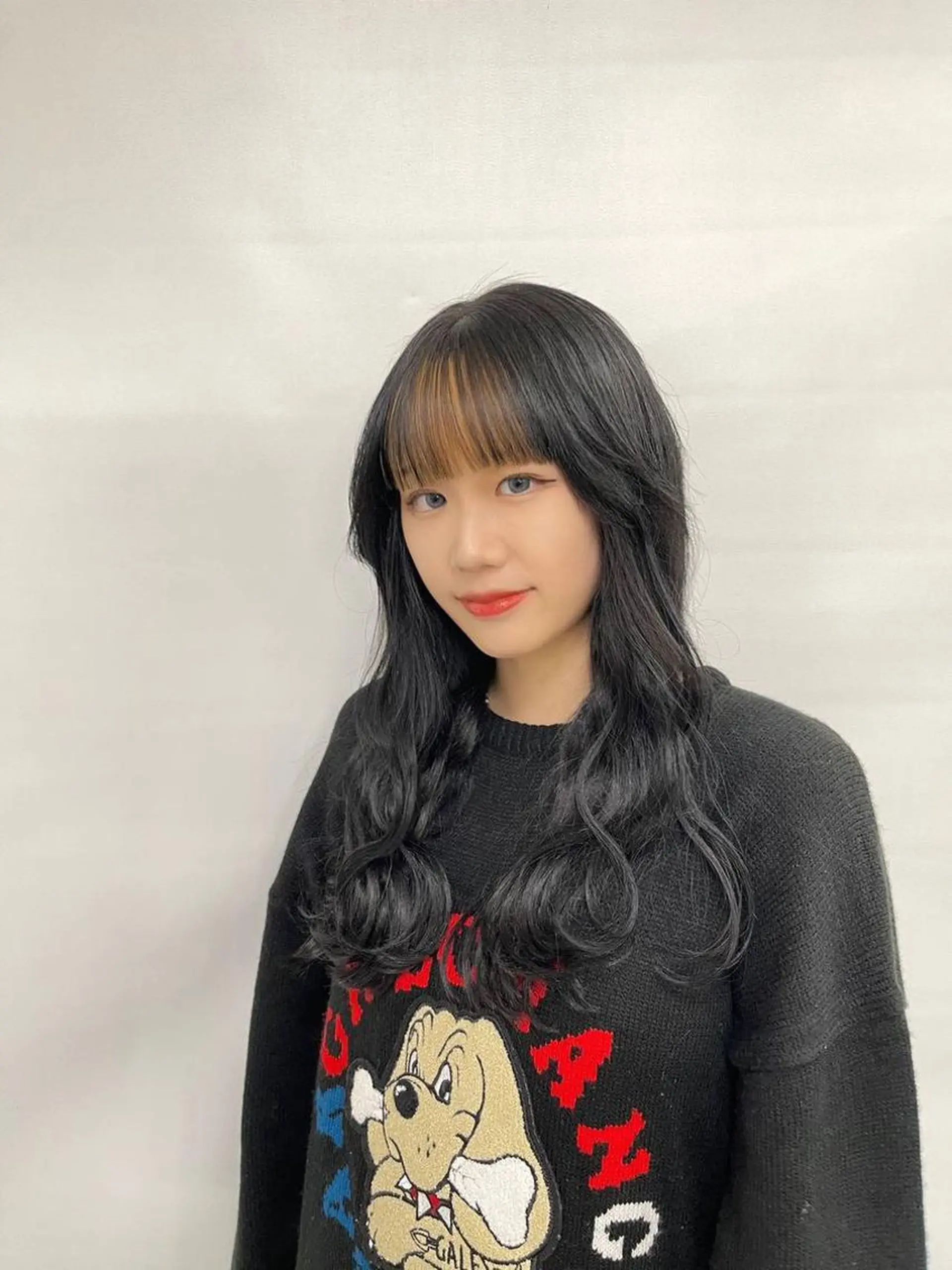 ロング ヘアカラー エクステ ウルフレイヤー エクステ/kokiのヘアスタイル