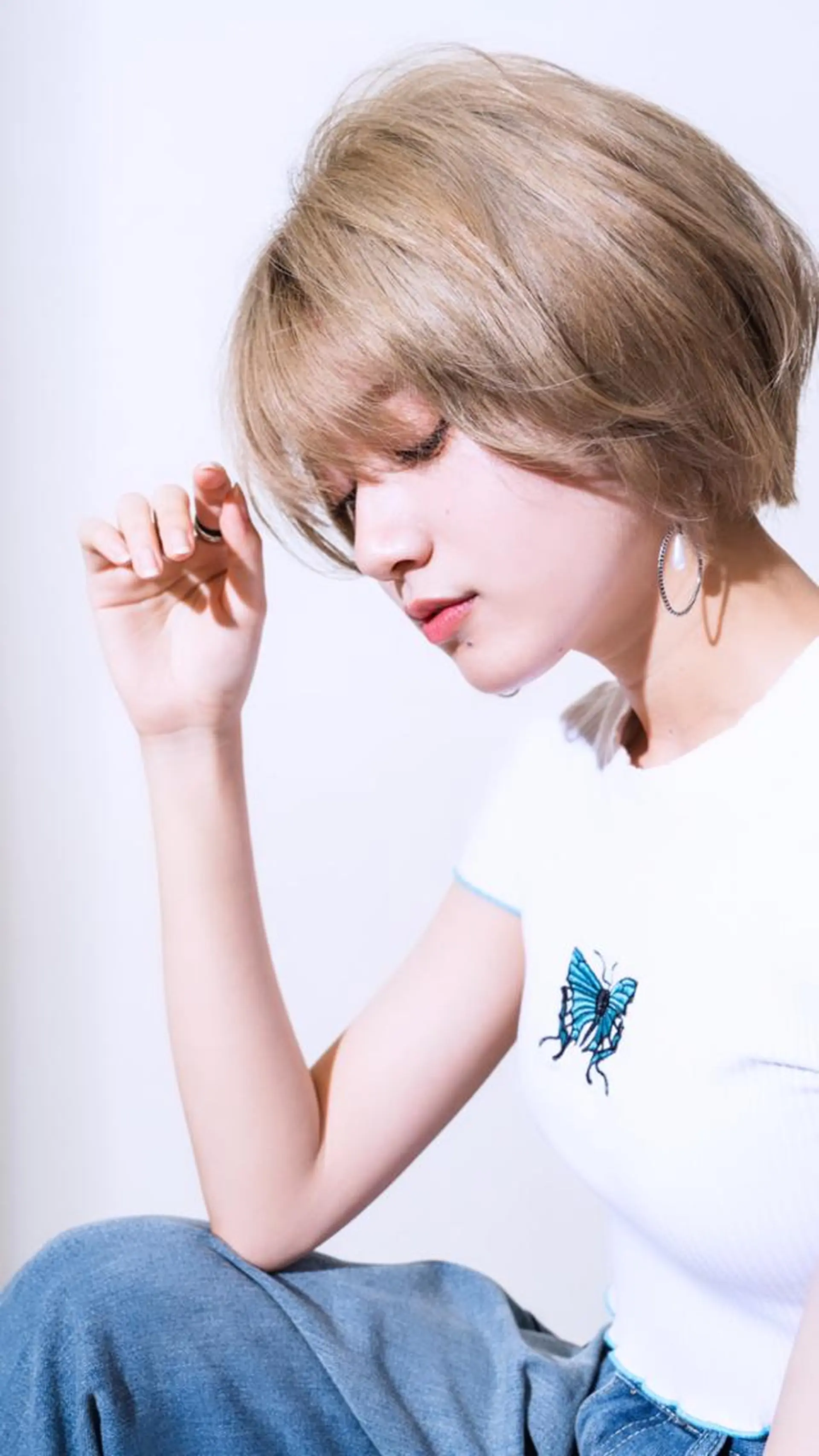 ショート カラー パーマ 北川 泰之のヘアスタイル