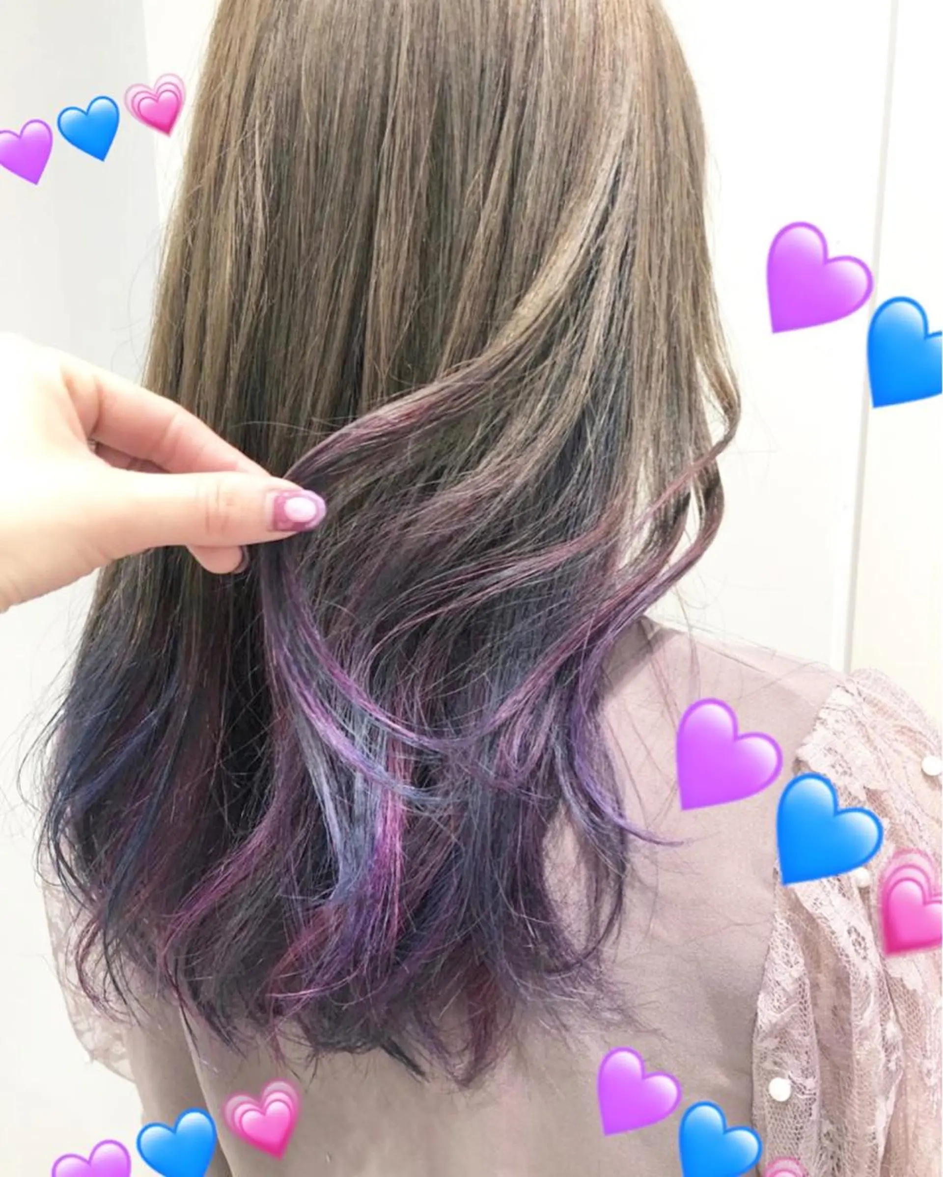 ミディアム カラー EMANON新宿東口所属・新宿駅近♡個室 ♡関口三都季🌜のヘアスタイル