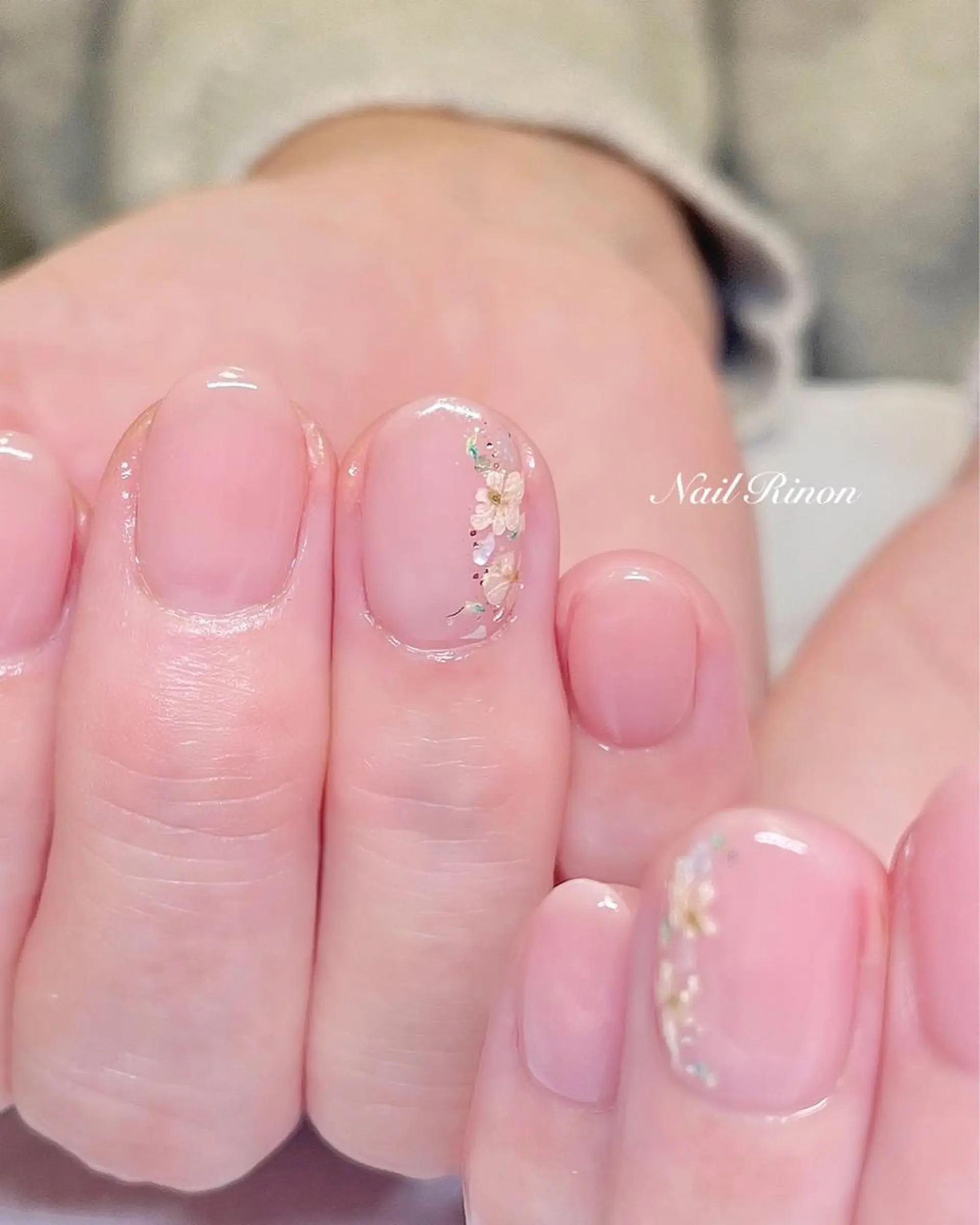 ネイル 春ネイル ハンドネイル Nail Rinonのネイルデザイン