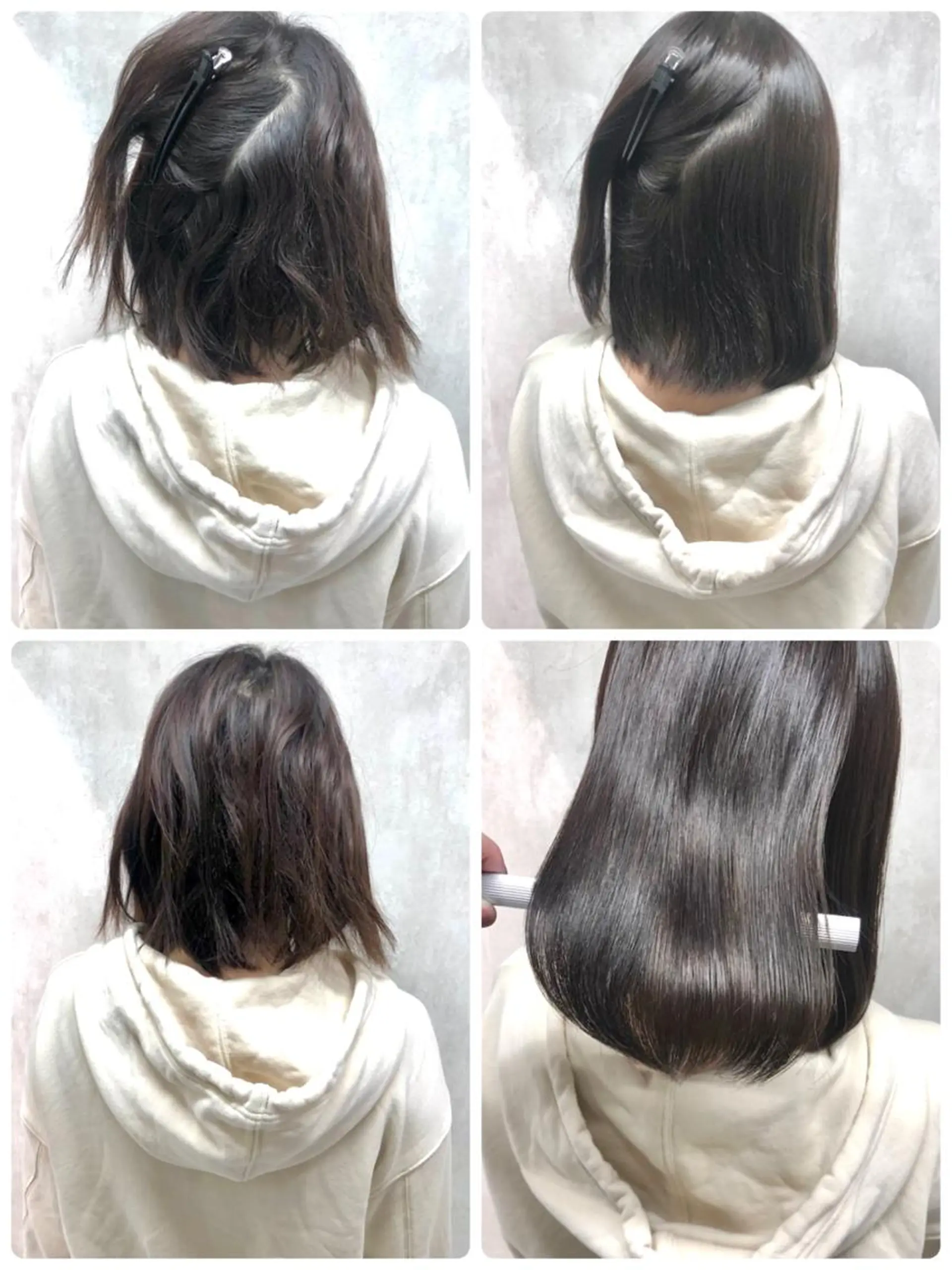 ミディアム 縮毛矯正 トリートメント ⚠️美容室迷子⚠️ 谷口にお任せ😊のヘアスタイル