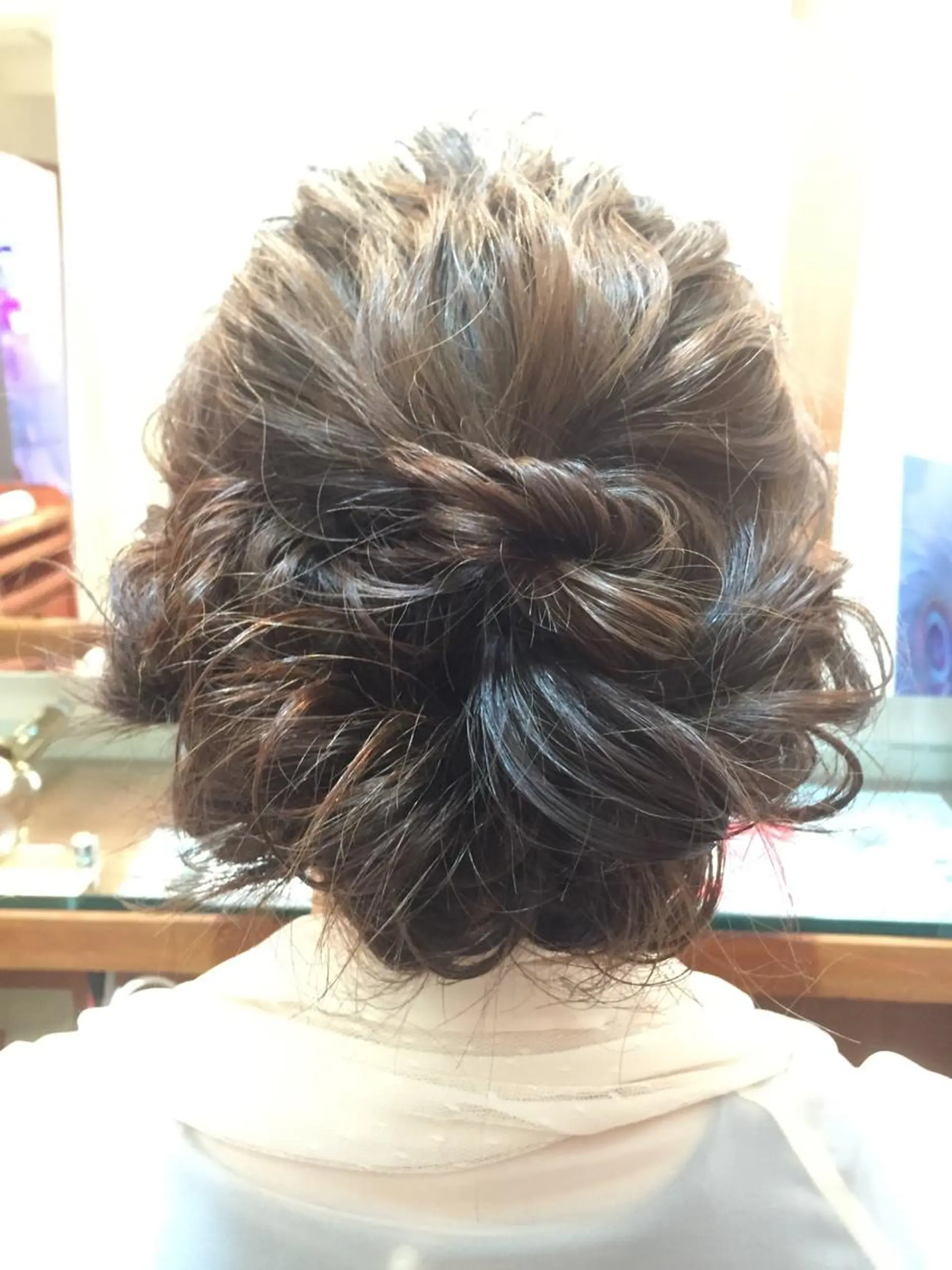 ミディアム カラー パーマ ヘアアレンジ 可愛いを作る神 ナオヒロのヘアスタイル