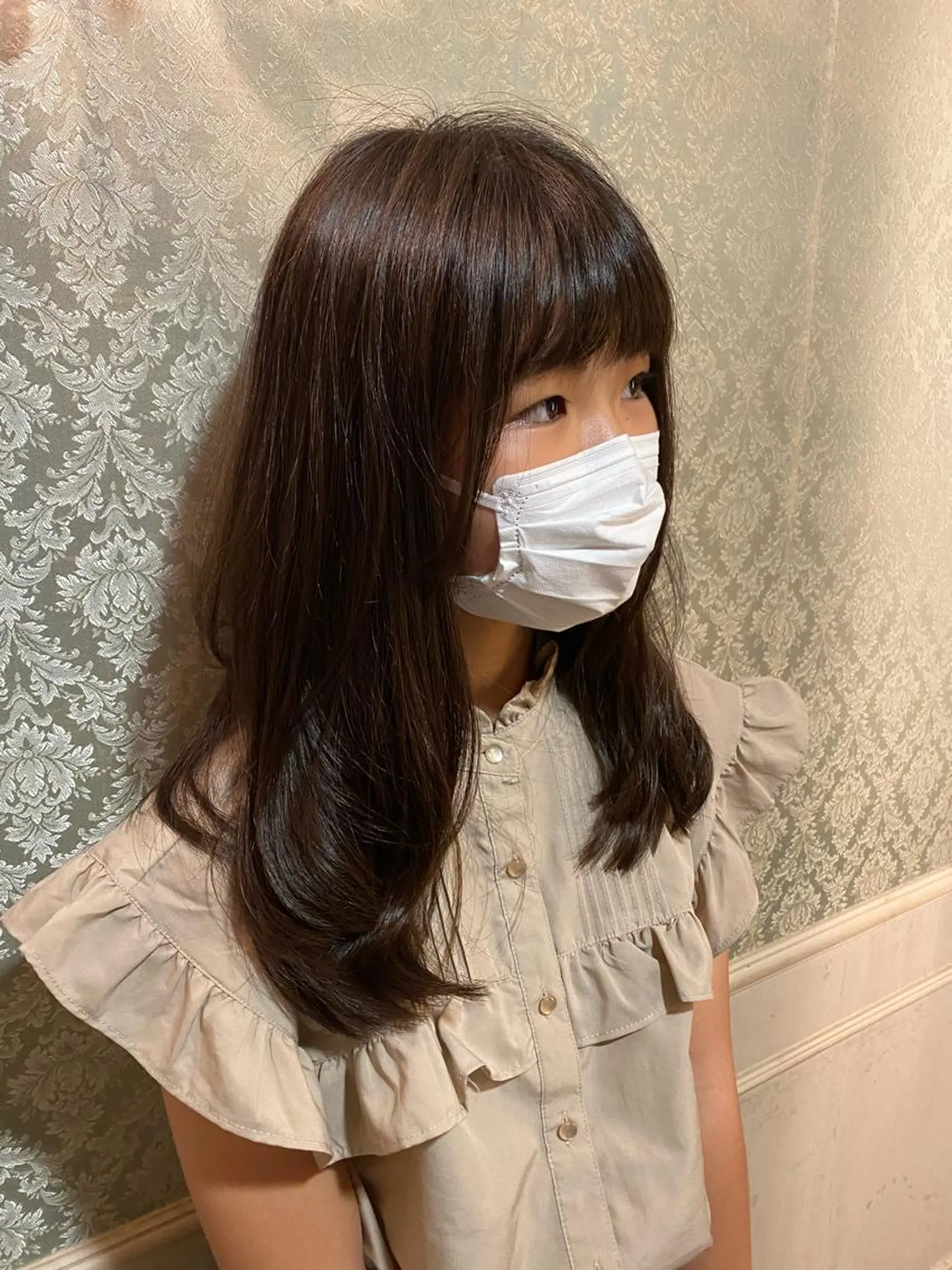 ロング 井上 日菜乃のヘアスタイル