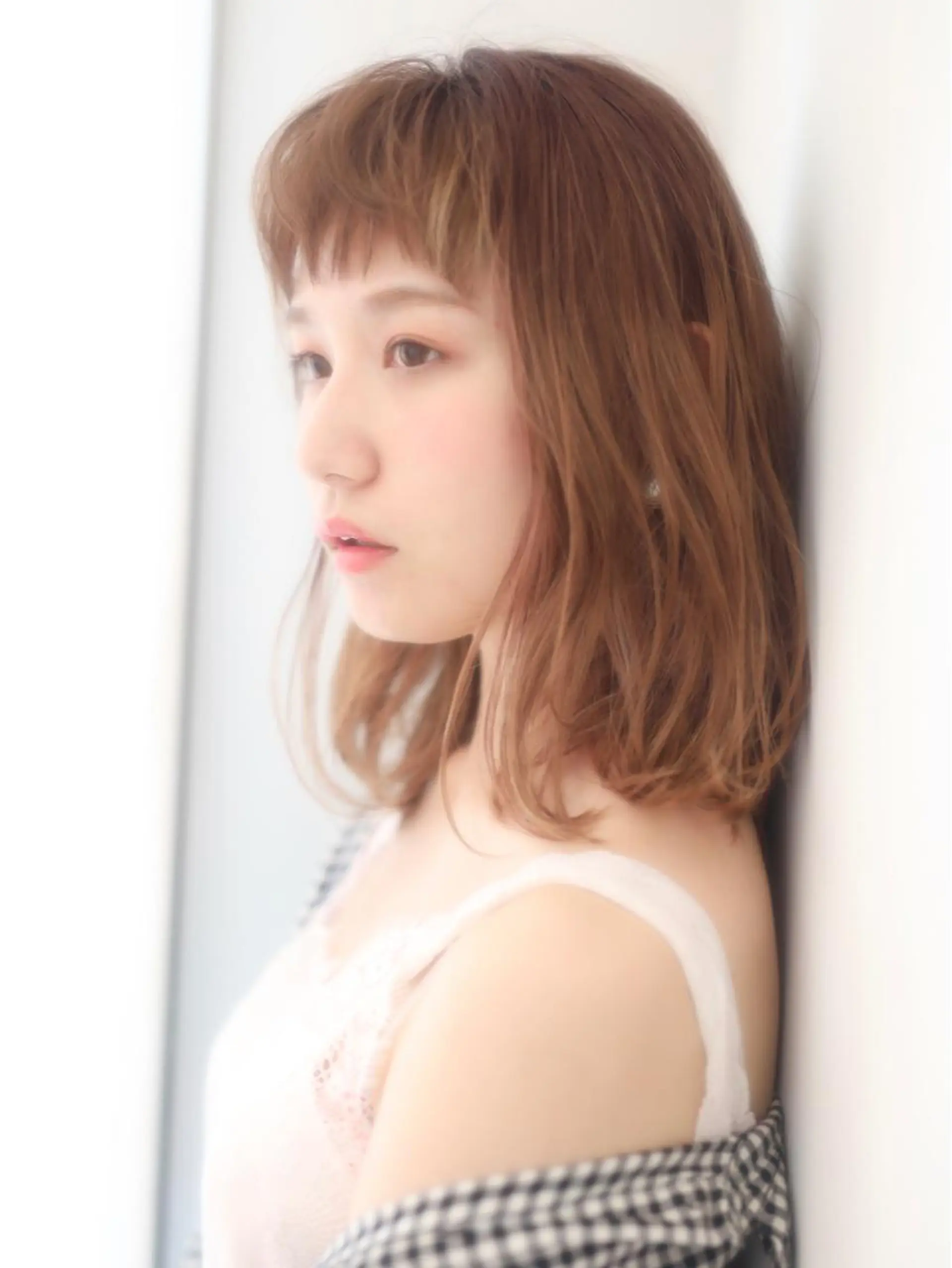 ミディアム カラー パーマ パーマ/ハイライト 💙鶴岡 愛💙のヘアスタイル