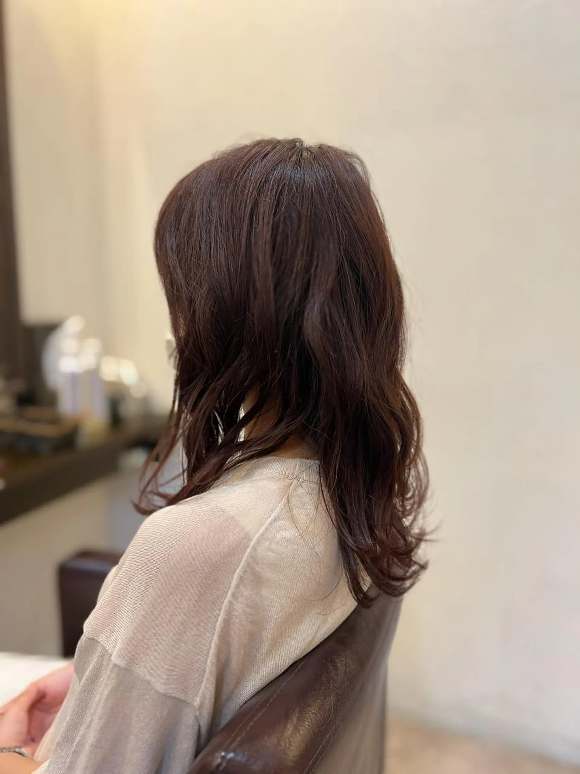 ロング カラー パーマ ルービック 梅田茶屋町店のヘアスタイル