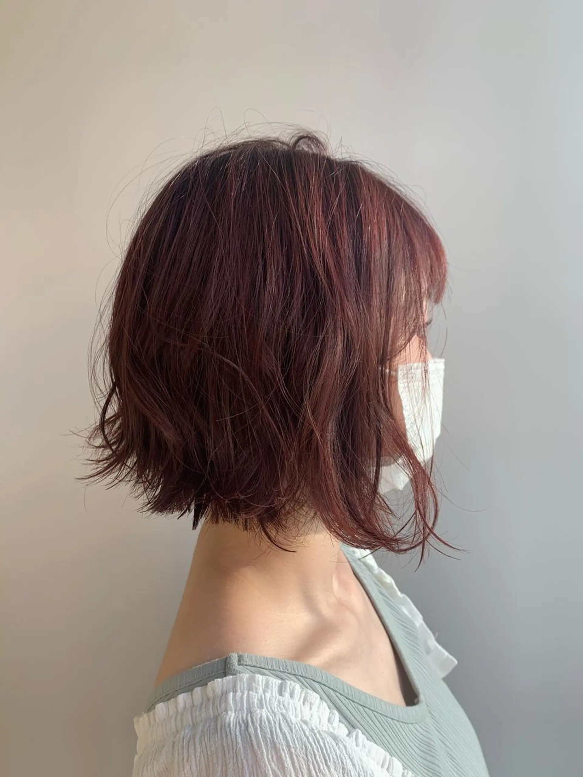 ショート カラー パーマ ヘアアレンジ 加藤 綾華のヘアスタイル