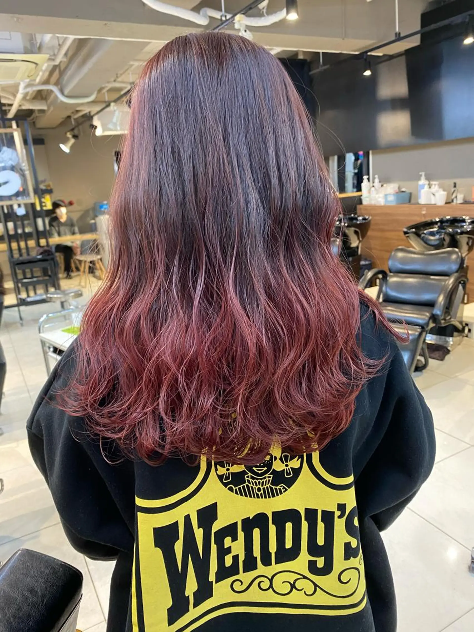 ロング カラー ヘアアレンジ キッズ ネイル マツエク・マツパ 透明感カラー🤎 ゆりのヘアスタイル