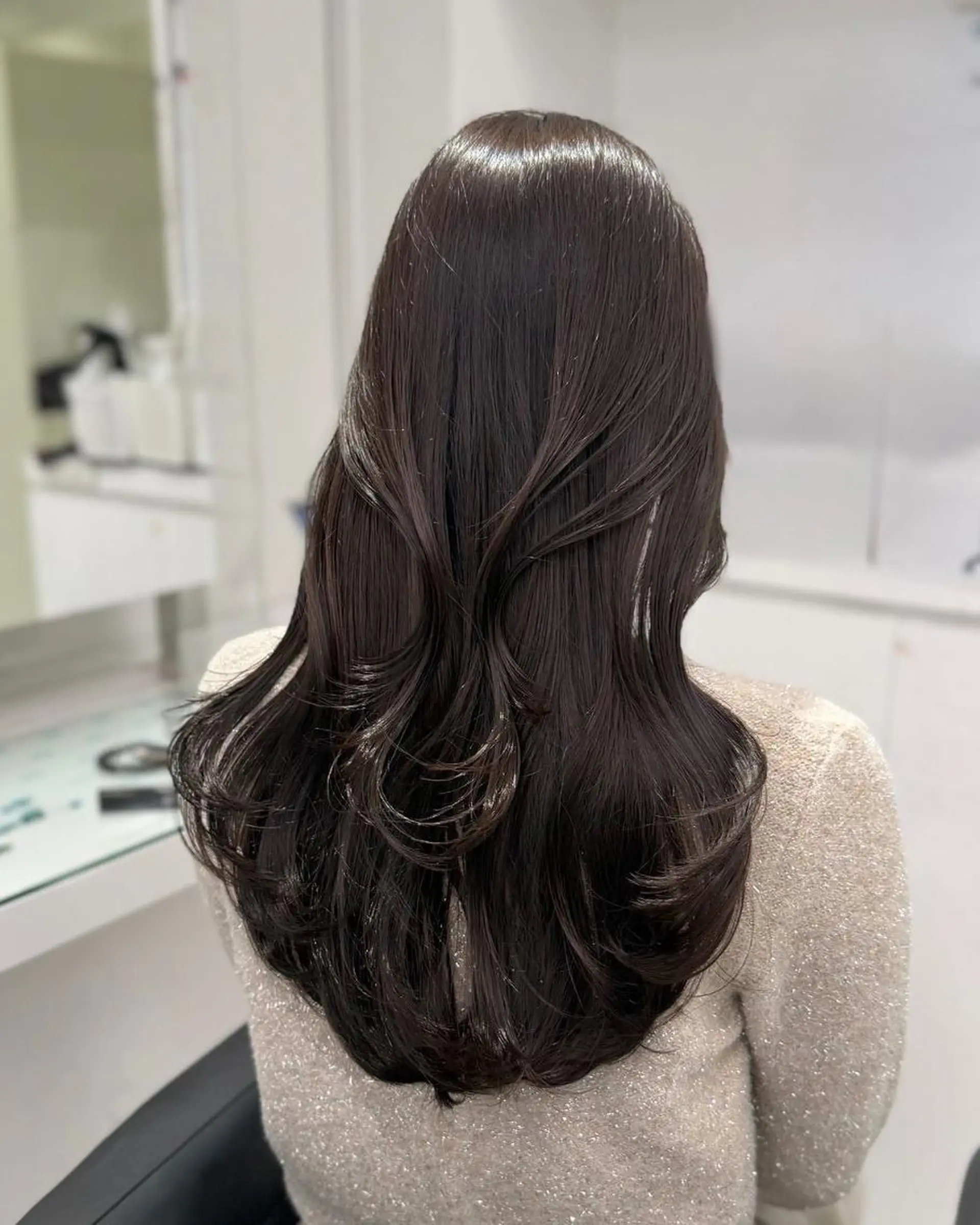 カラー カット ヘアカラー トリートメント ヘッドスパ ヘアセット 夏の透明感カラー🤍 🍨上野BABYのヘアスタイル