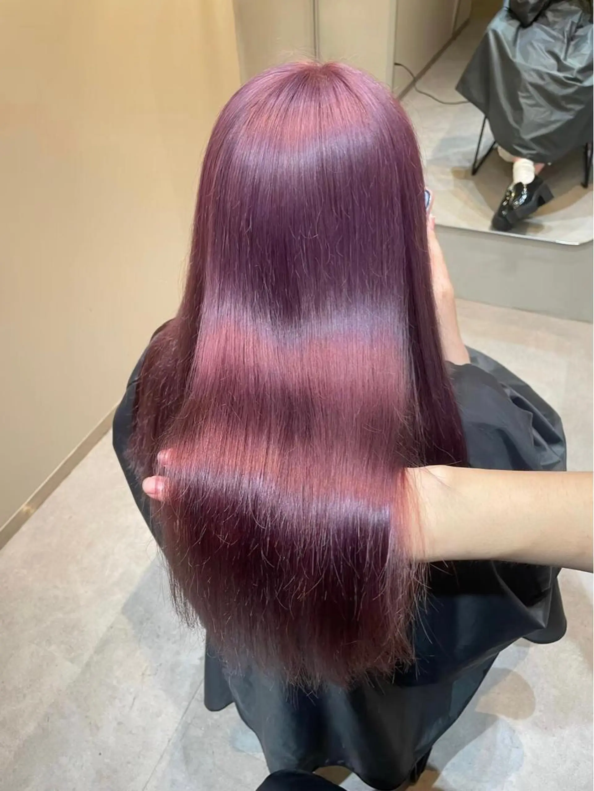 ロング カラー 🩵レイヤー✖︎ 髪質改善🩵リョウヤのヘアスタイル