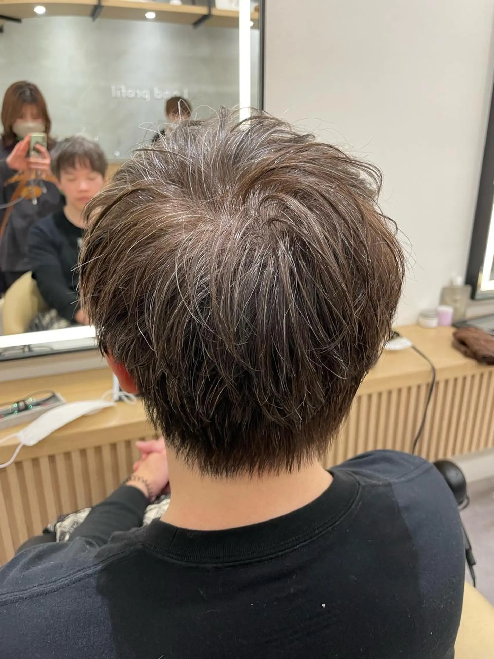 メンズ レイヤー縮毛矯正 ささきすずね💗のヘアスタイル