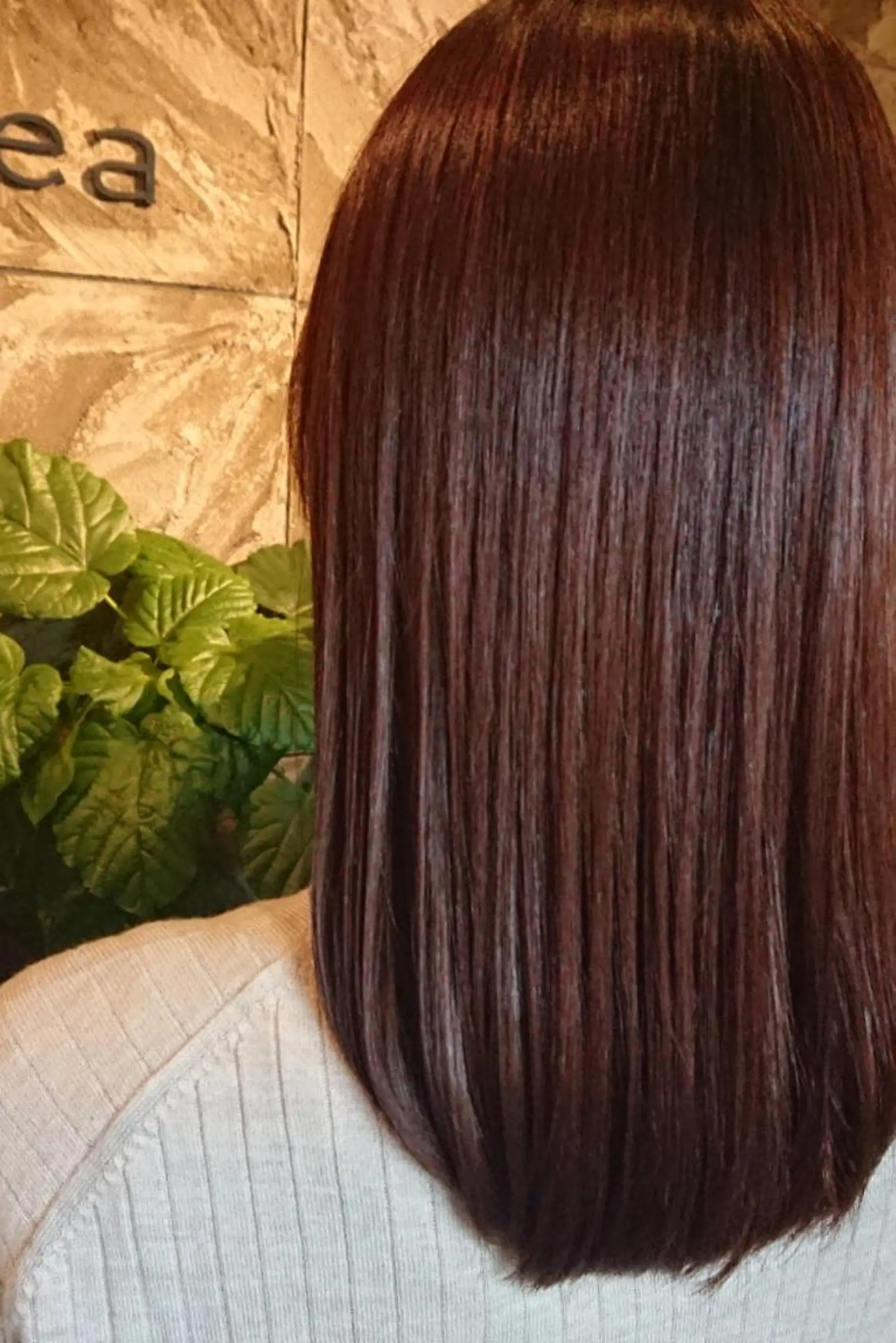 ミディアム 清水 旭美のヘアスタイル