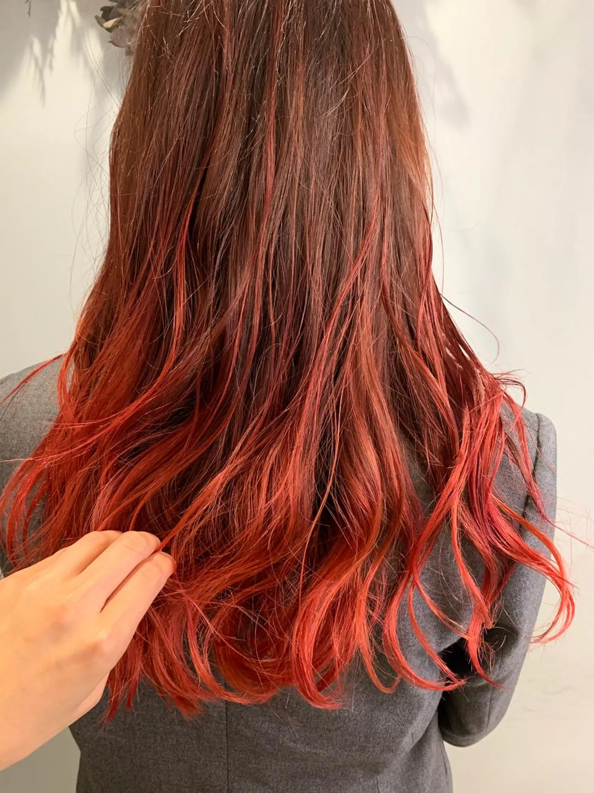 セミロング カラー 垢抜けヘア♡柔らかい カラー/mihoのヘアスタイル