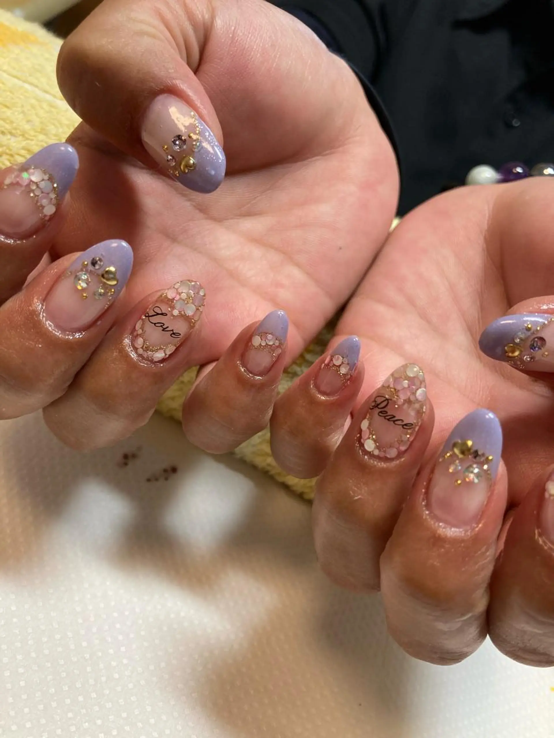 ネイル rukianail 新里のネイルデザイン