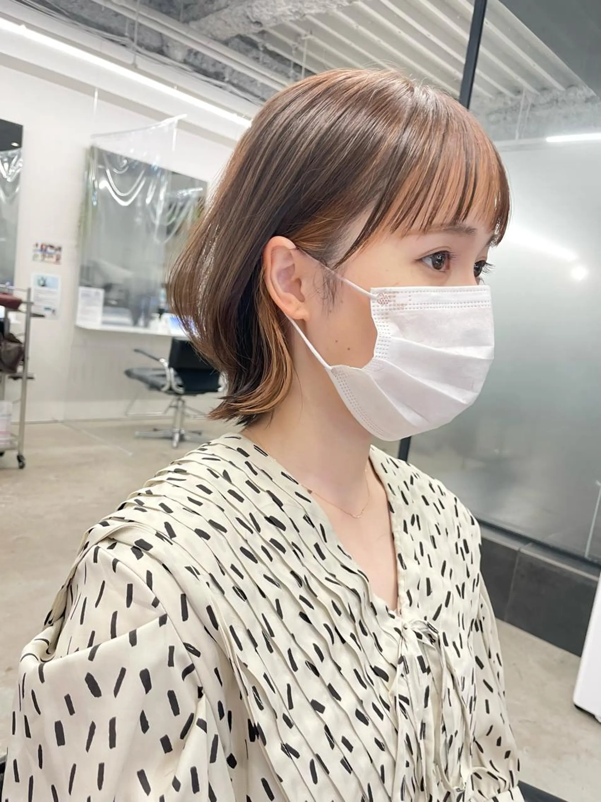 ショート ヘアアレンジ カット ヘアカラー トリートメント ボブ/ミニボブ/ 立河今日子のヘアスタイル