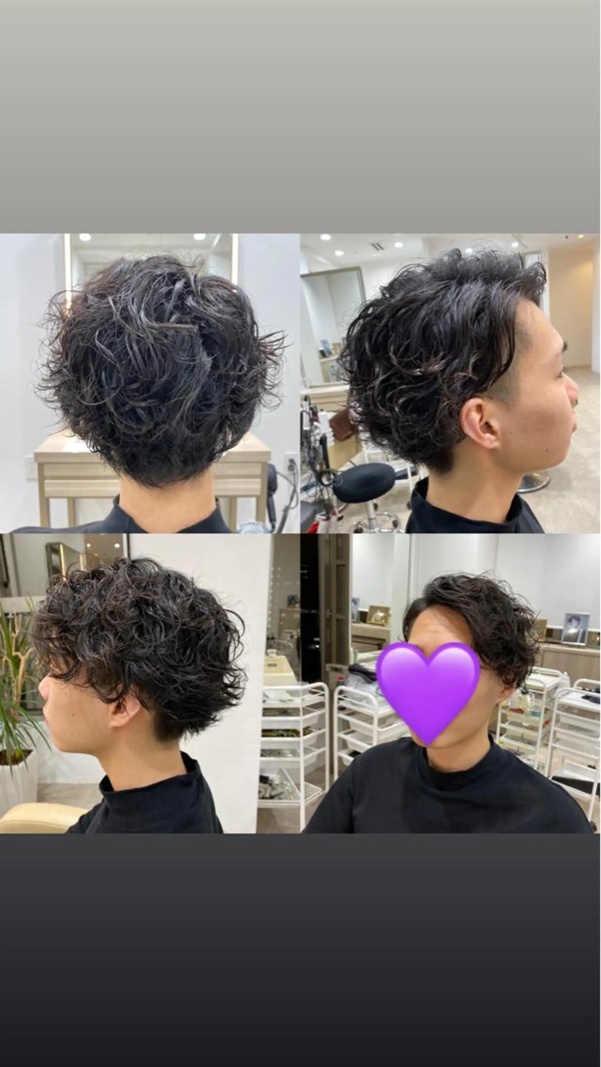 ショート パーマ メンズ 透明感/ツヤ髪/ さら艶/前田祥汰のヘアスタイル