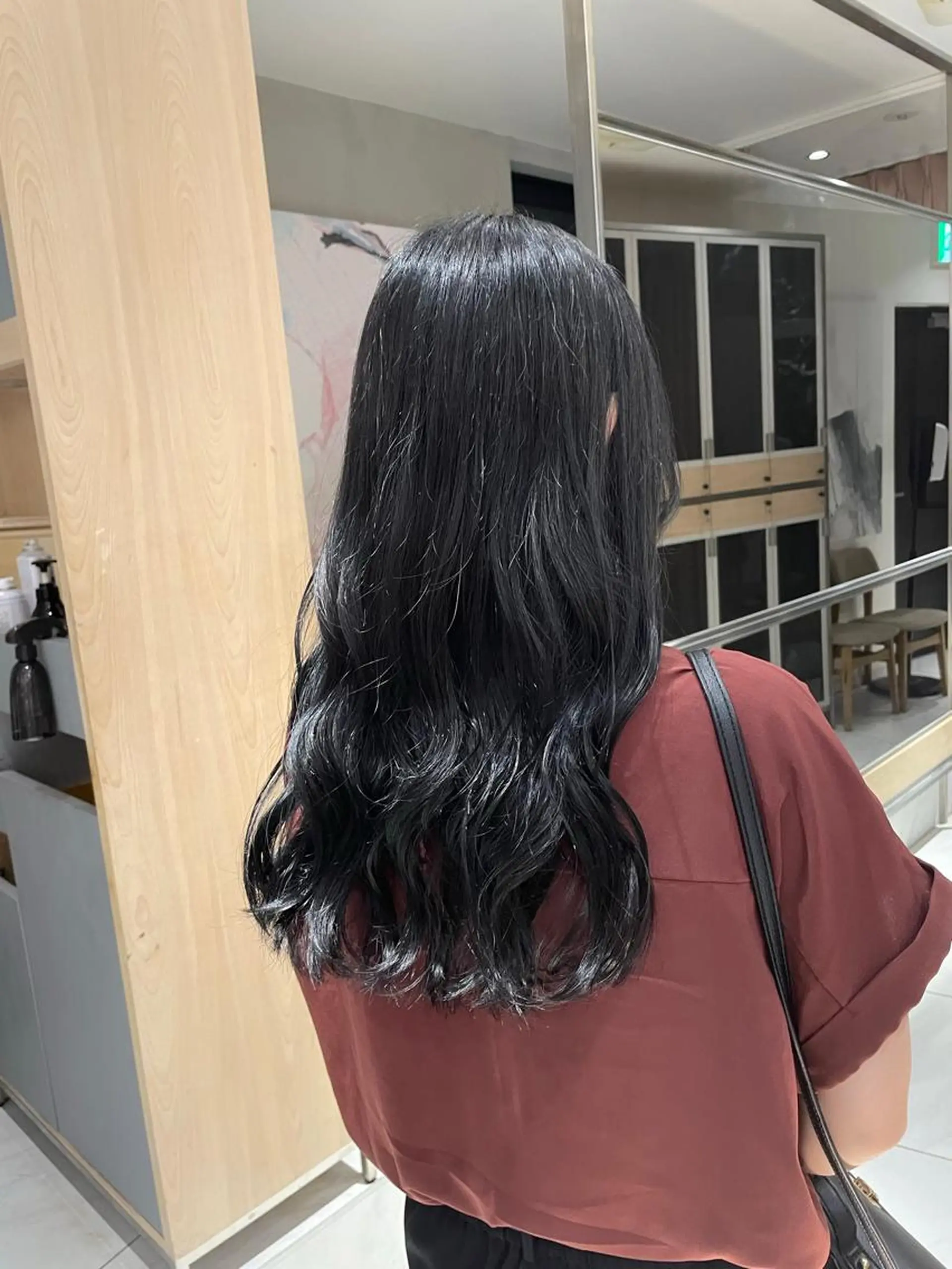 ロング カラー ヘアアレンジ 艶髪/レイヤーカット 🐣misakiのヘアスタイル