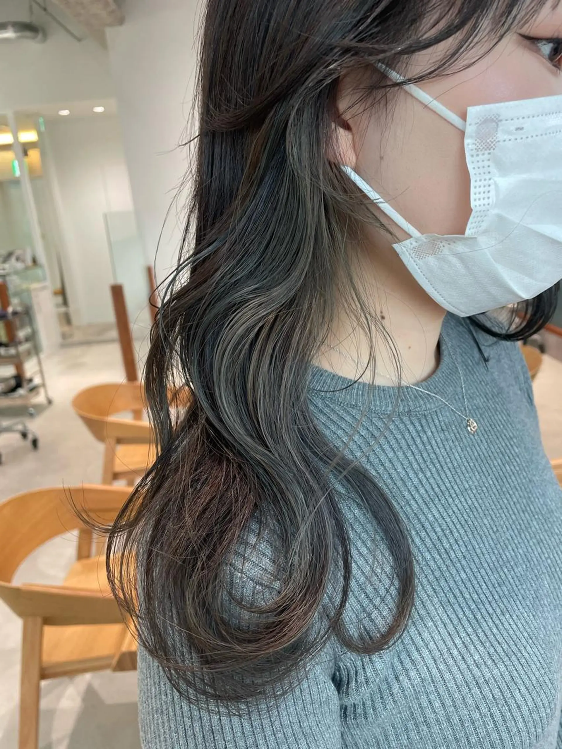 ロング カラー SALOWIN 立川所属・MAYU /ナチュラルヘア🌷のヘアスタイル